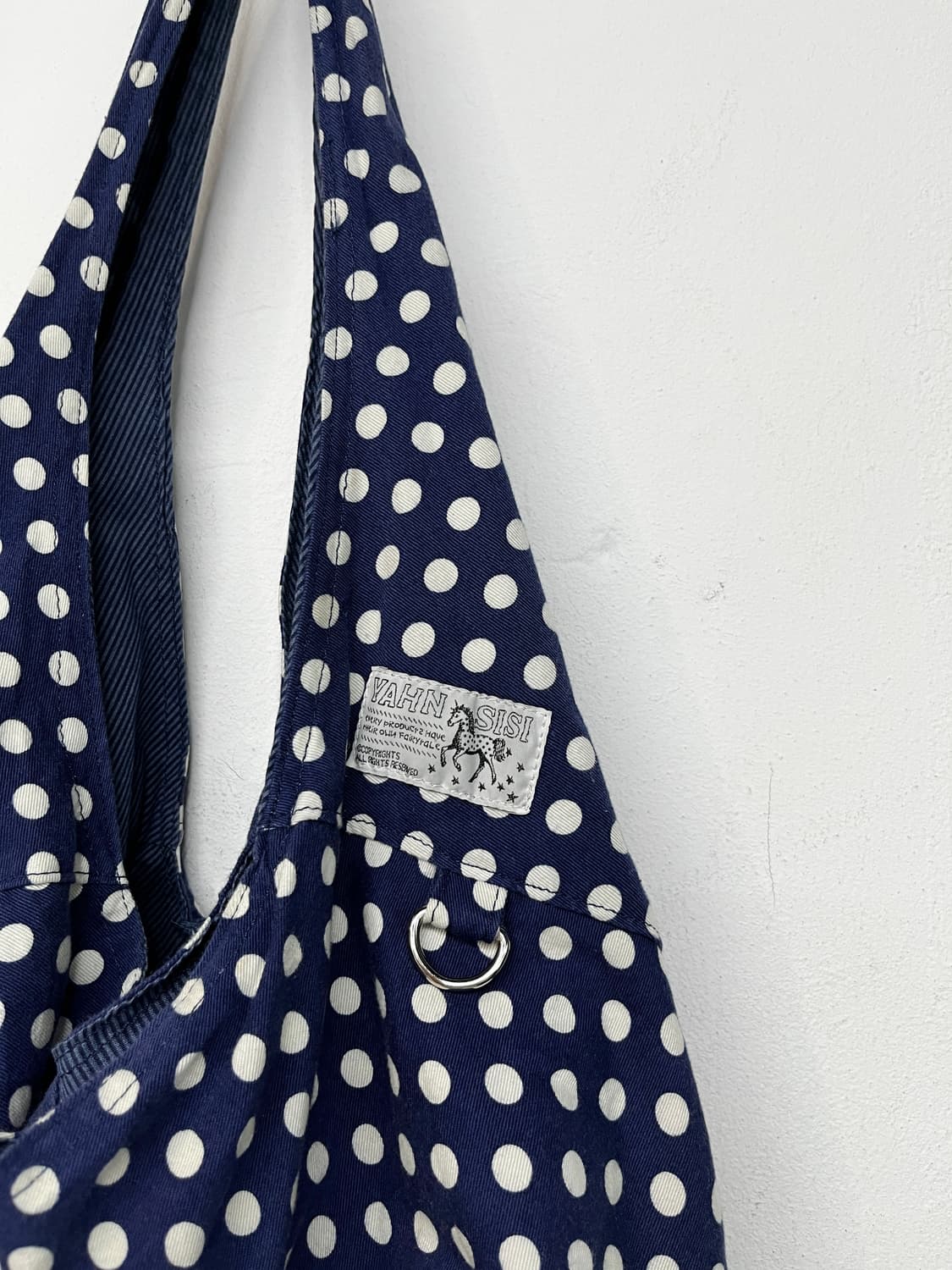 얀시시 리버시블 도트백 상품이미지3