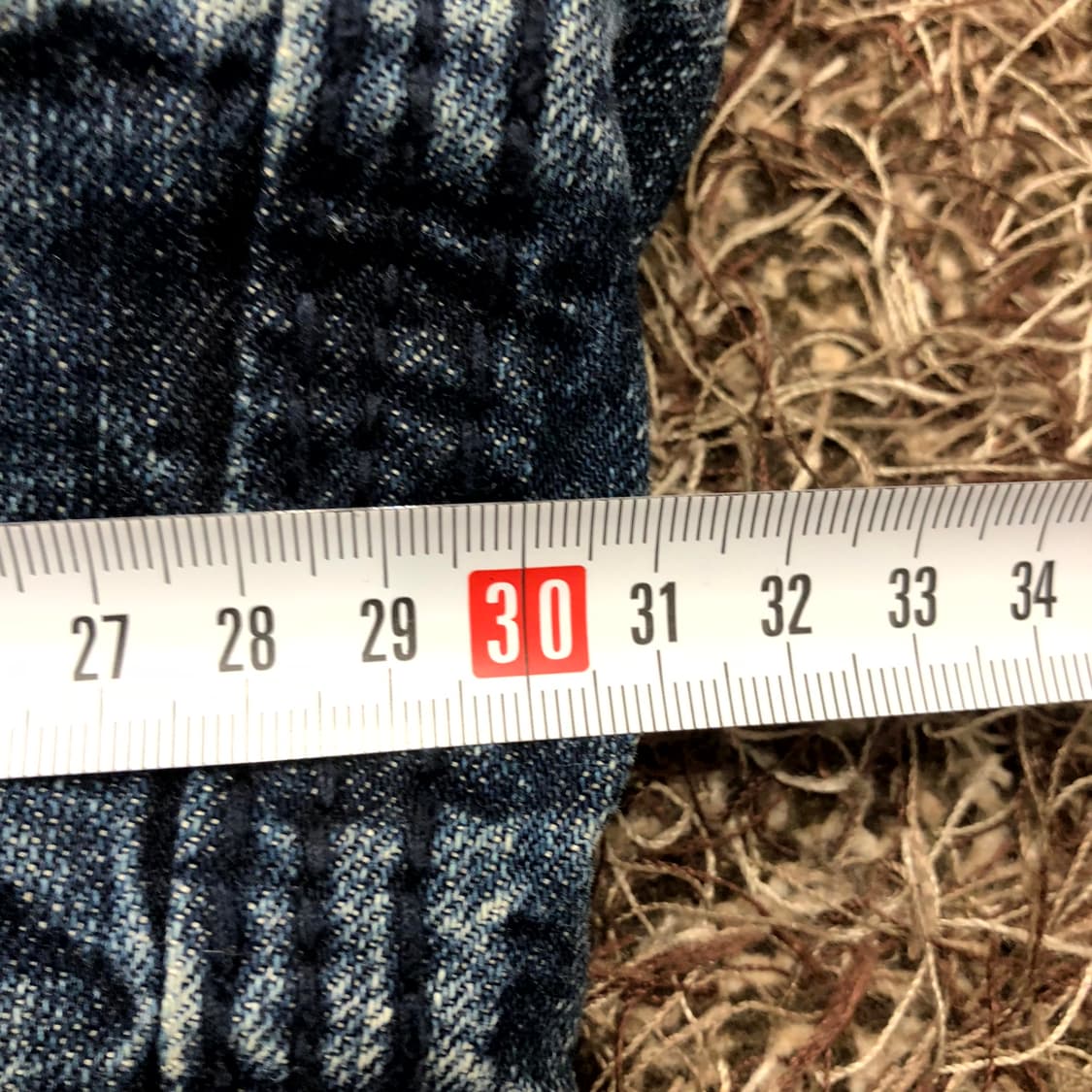  31 락리바이벌 백로고 워싱 데님 팬츠 상품이미지8