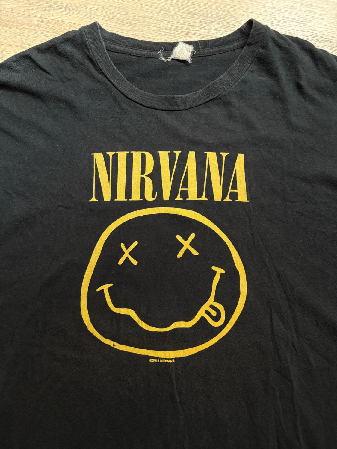 NIRVANA 너바나 스마일 빈티지 밴드티  상품이미지2
