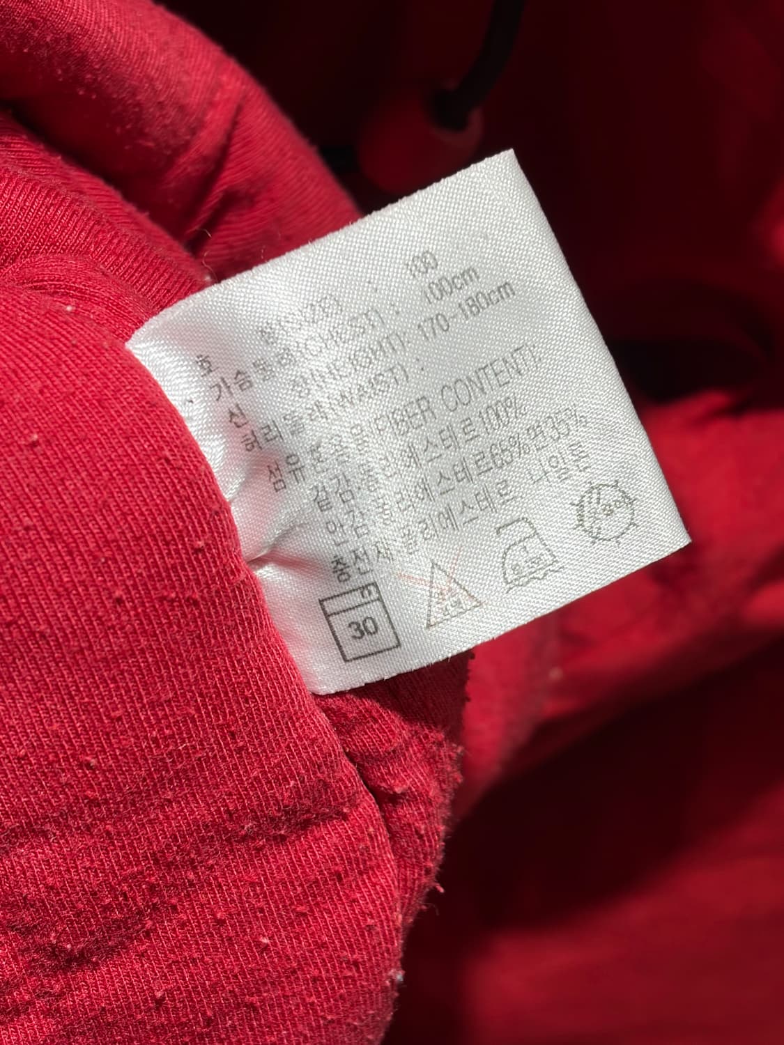 L 나이키 스우시 베스킷볼 레드 후드 자켓 상품이미지7