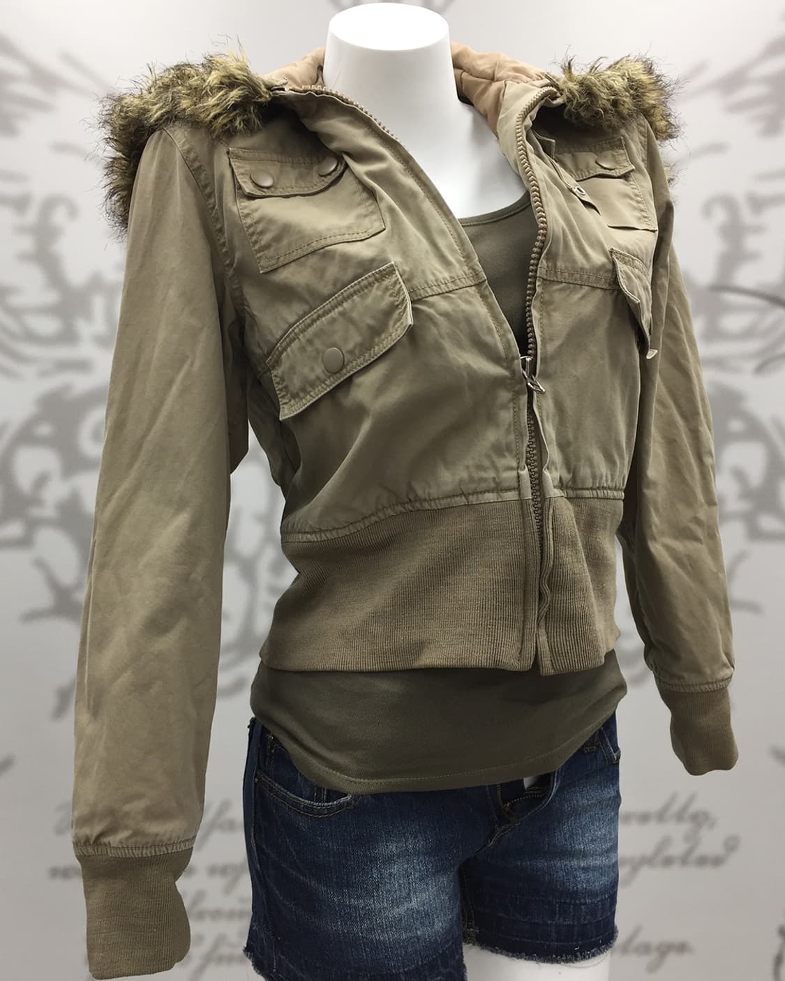 00's Y2K wolf-jaw jumper 상품이미지2