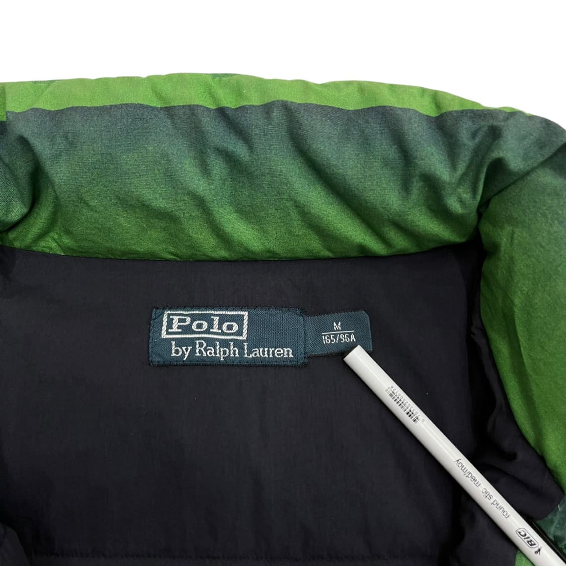 폴로 랄프로렌 그린 나바호 치마요 패딩 M 상품이미지5