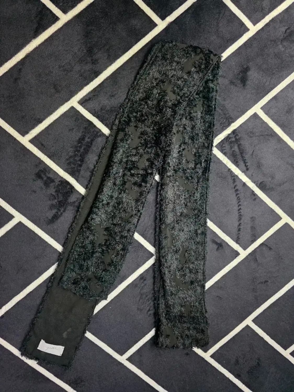유스 자카드 우븐 스카프 상품이미지1