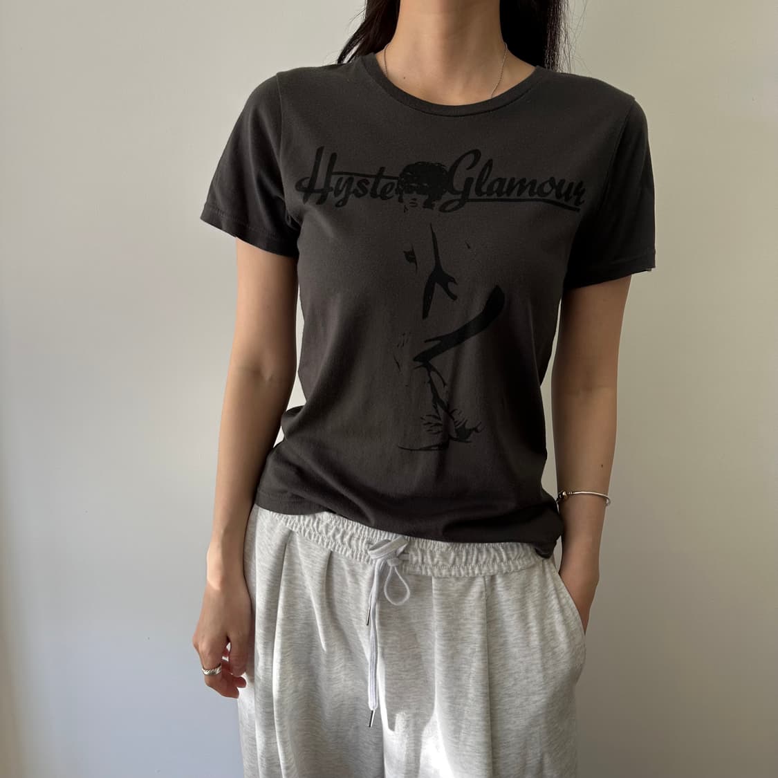 히스테릭글래머 hysteric glamour 로고 반팔 티셔츠 상품이미지1