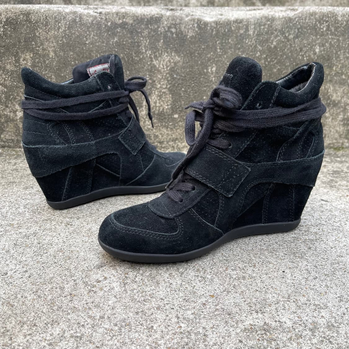 [36] ASH 스웨이드 웨지힐 스니커즈 (230) 상품이미지4