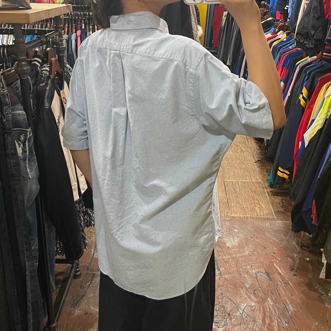 [HI]폴로 반팔셔츠 소라색 상품이미지6
