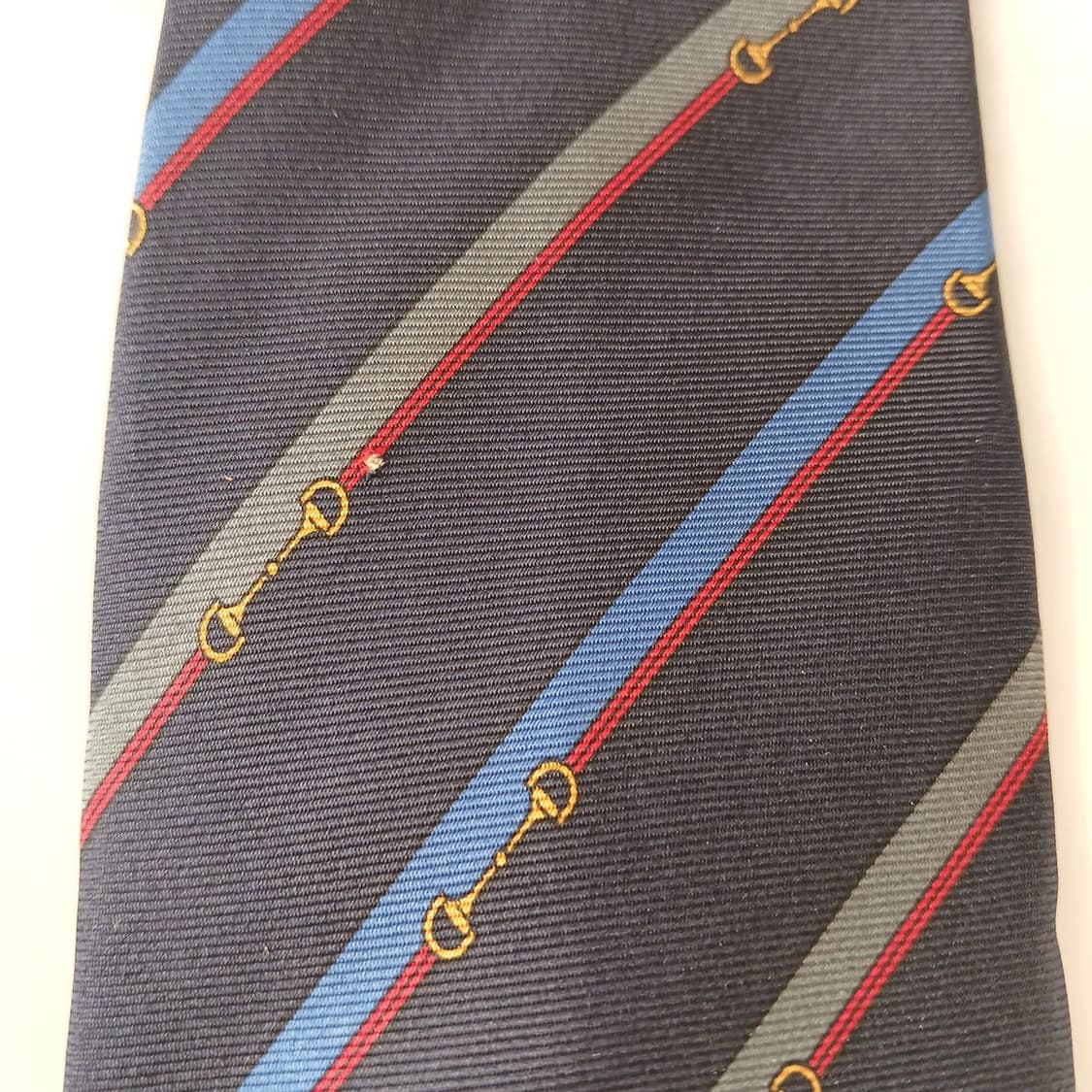 셀린느 실크 스트라이프 트리오페 넥타이 8.4cm A~B등급 A19492 상품이미지8