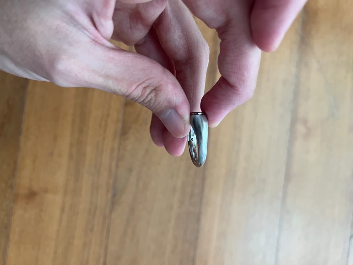 디젤 오발 로고 반지 us 9 상품이미지4