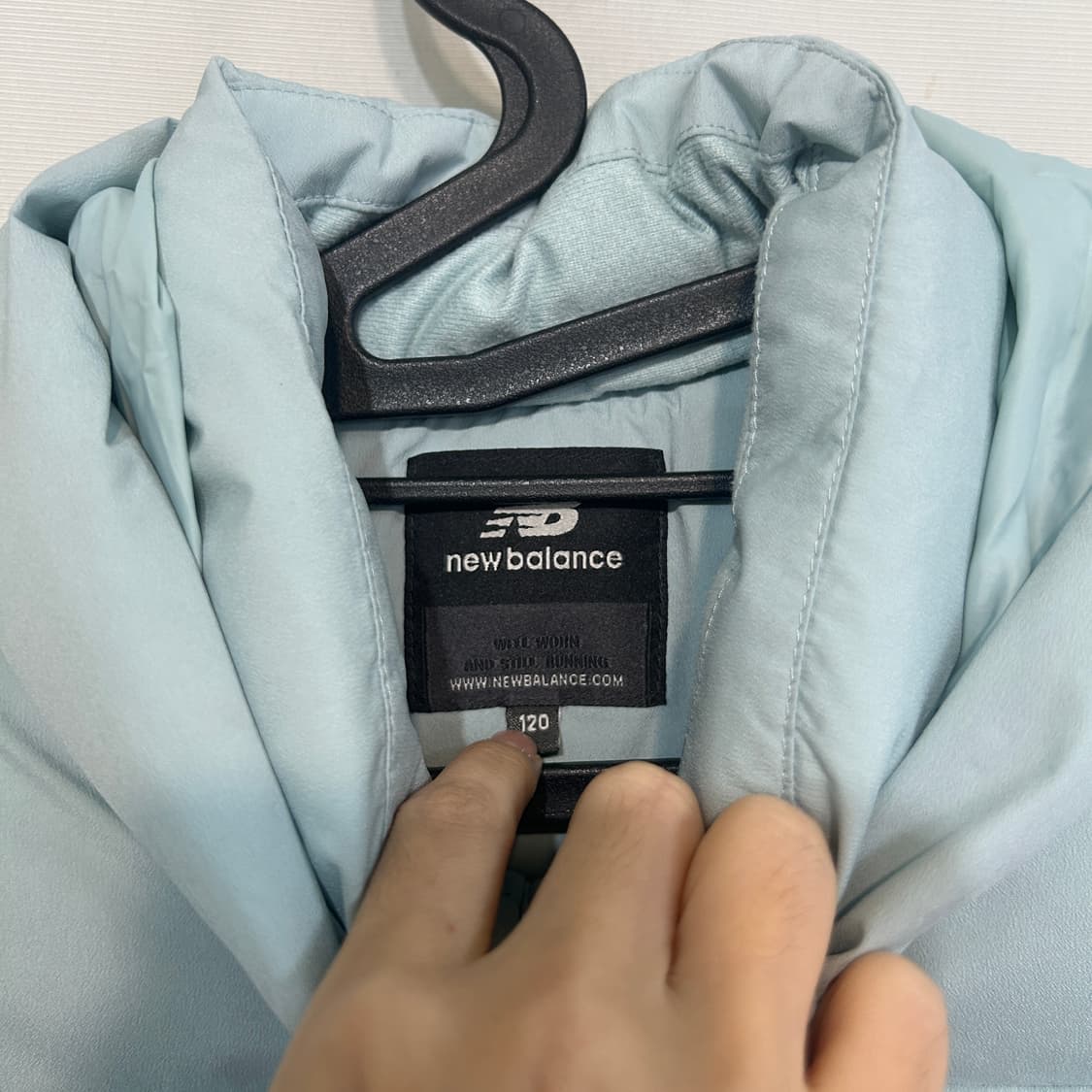 뉴발란스 키즈 거위털 롱패딩 120  상품이미지2