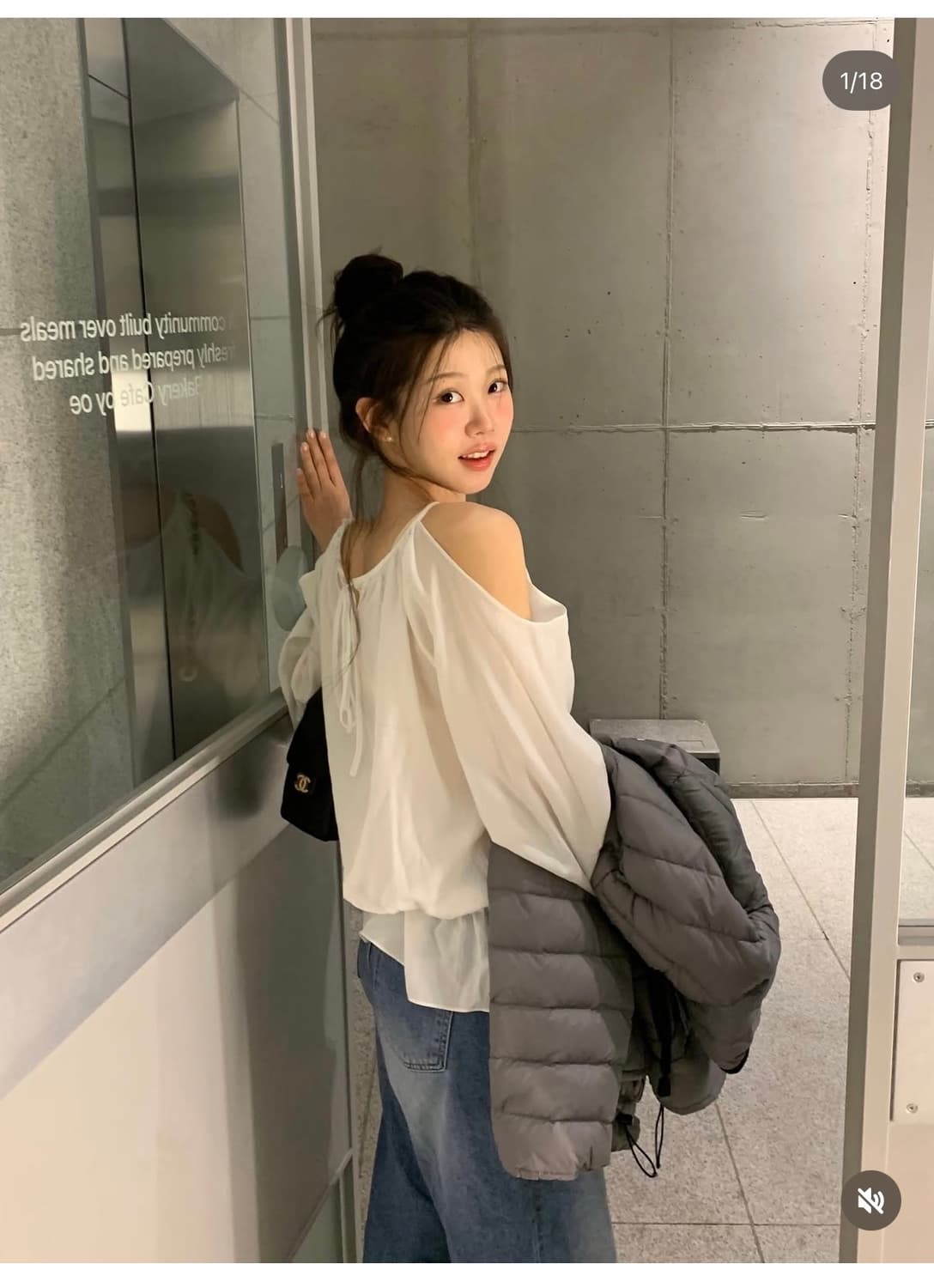 온트 블레어블라우스 화이트 상품이미지2