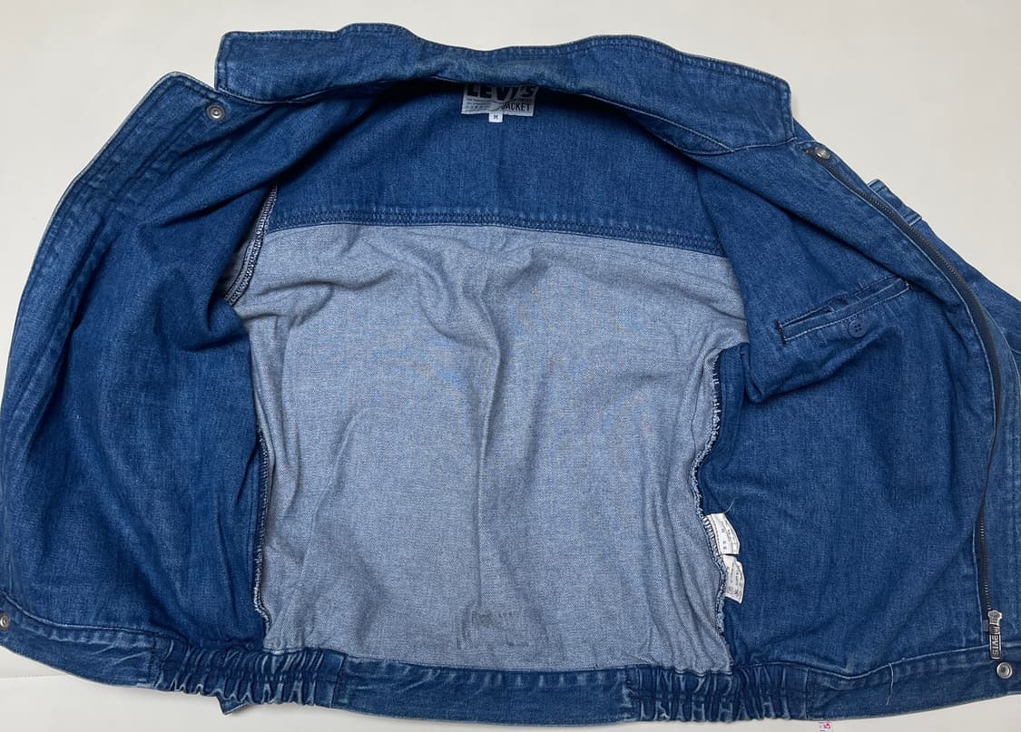 리바이스 80s 한주통상 데님 워크 봄버 자켓  상품이미지5