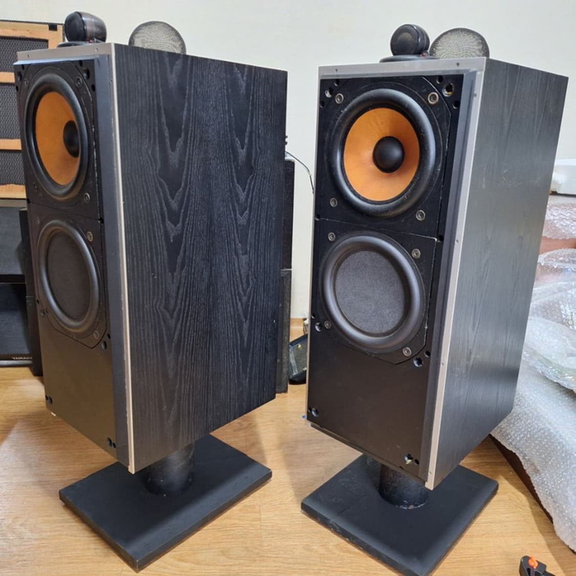 (무료배송/보증)b&w 빈티지 스피커 1조 대형 인테리어 카페 가게 매장 상품이미지3