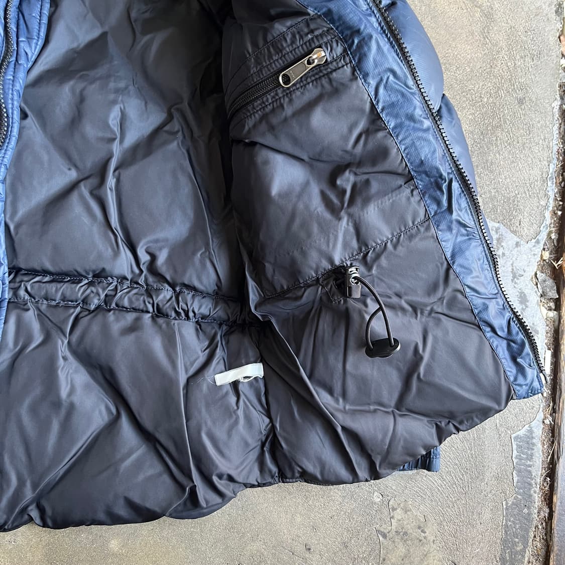 노스페이스 네이비 퀼팅 다운 자켓  상품이미지6
