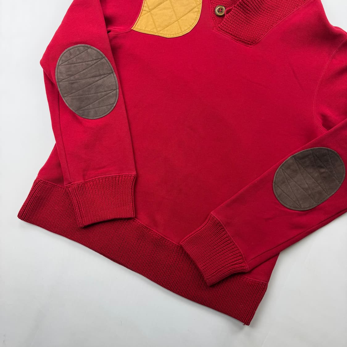 랄프로렌 럭비 숄카라 엘보패치 니트 상품이미지3