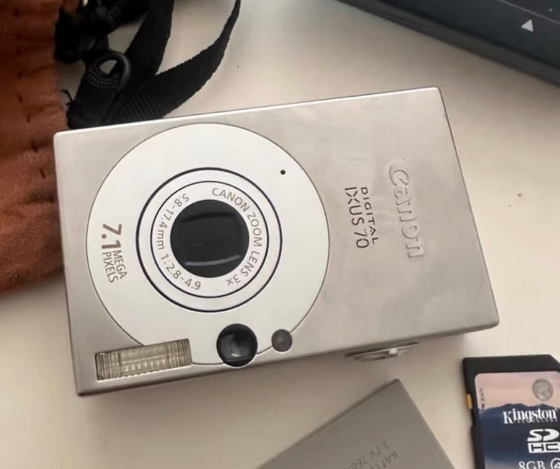 A급)캐논 익서스 70 CANON IXUS 70 빈티지 디지털카메라 디카 상품이미지7