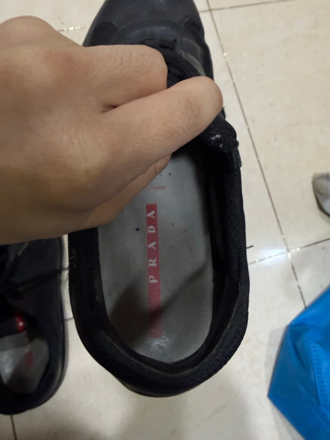 [275] 프라다 아메리카컵 블랙 상품이미지7