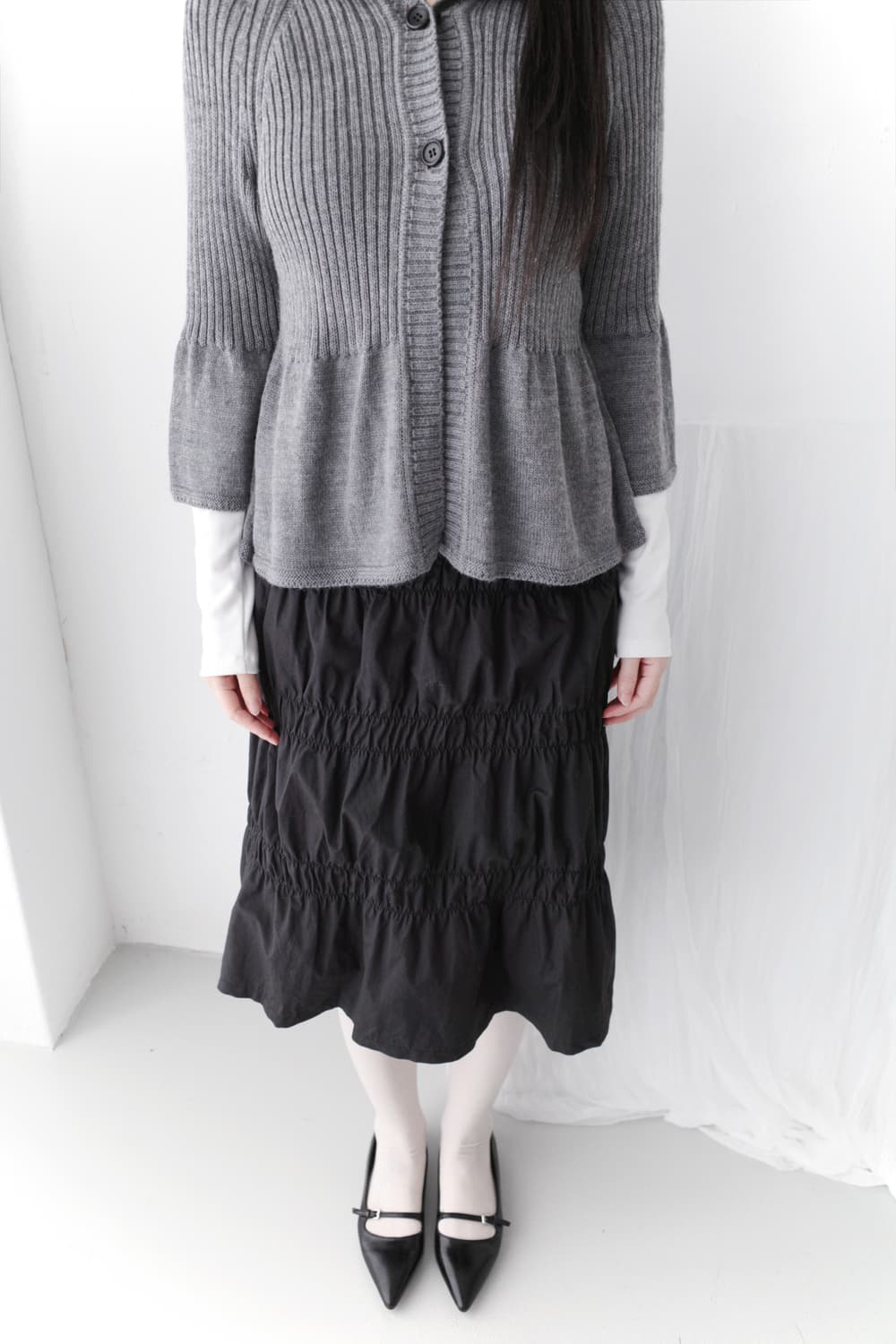 shirring skirt  상품이미지9