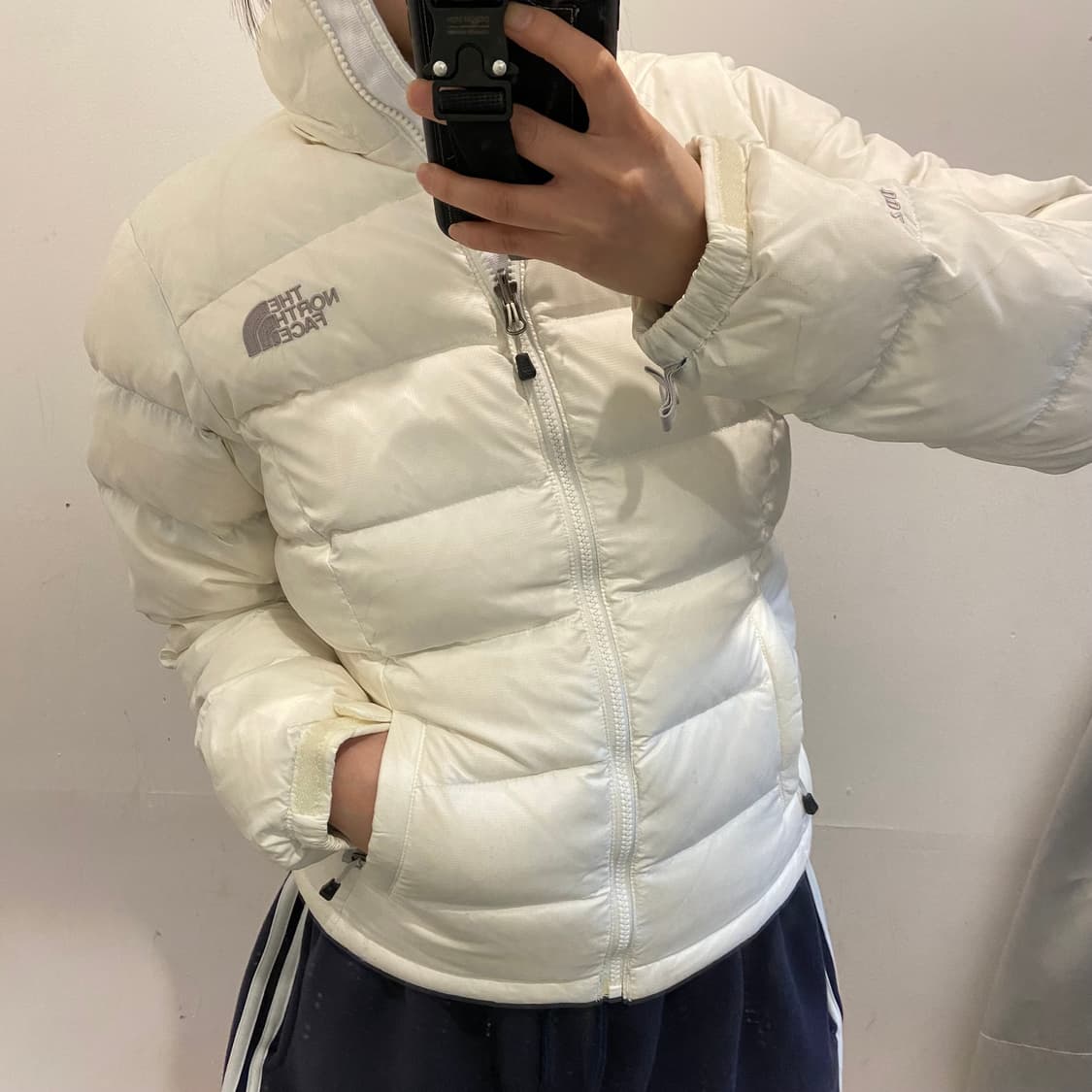 노스페이스 700 필 다운 화이트푸퍼패딩 상품이미지2