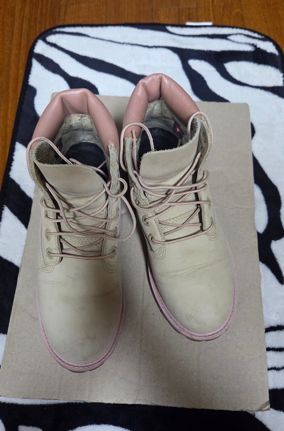 팀버랜드 6인치 부츠 핑크 상품이미지2