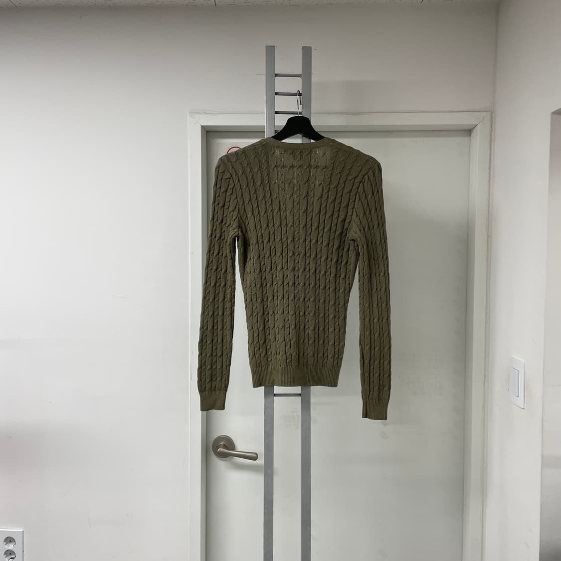 폴로 랄프로렌 케이블 가디건 카키 M(W) 상품이미지7