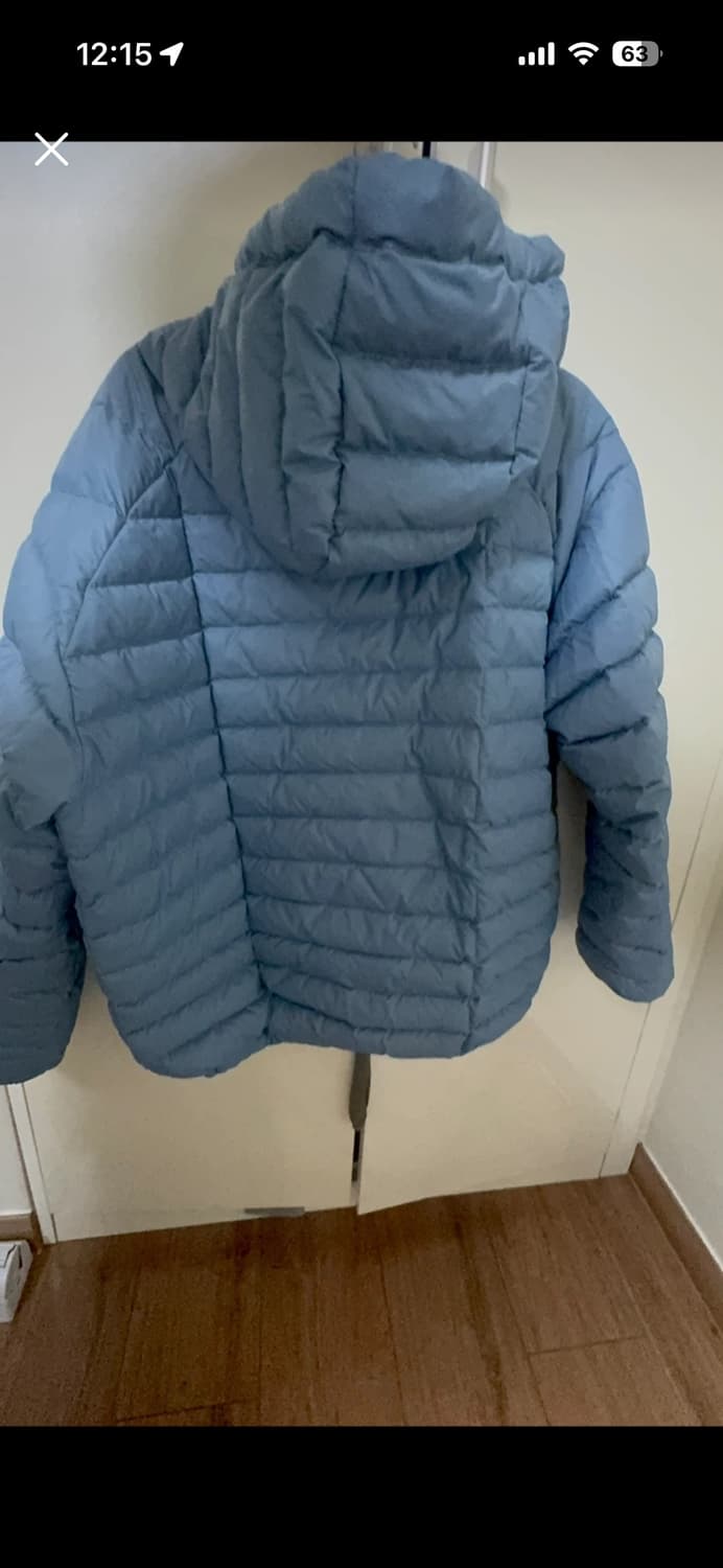 밀로아카이브 라이트솔린 스카이블루 경량패딩 L 상품이미지3