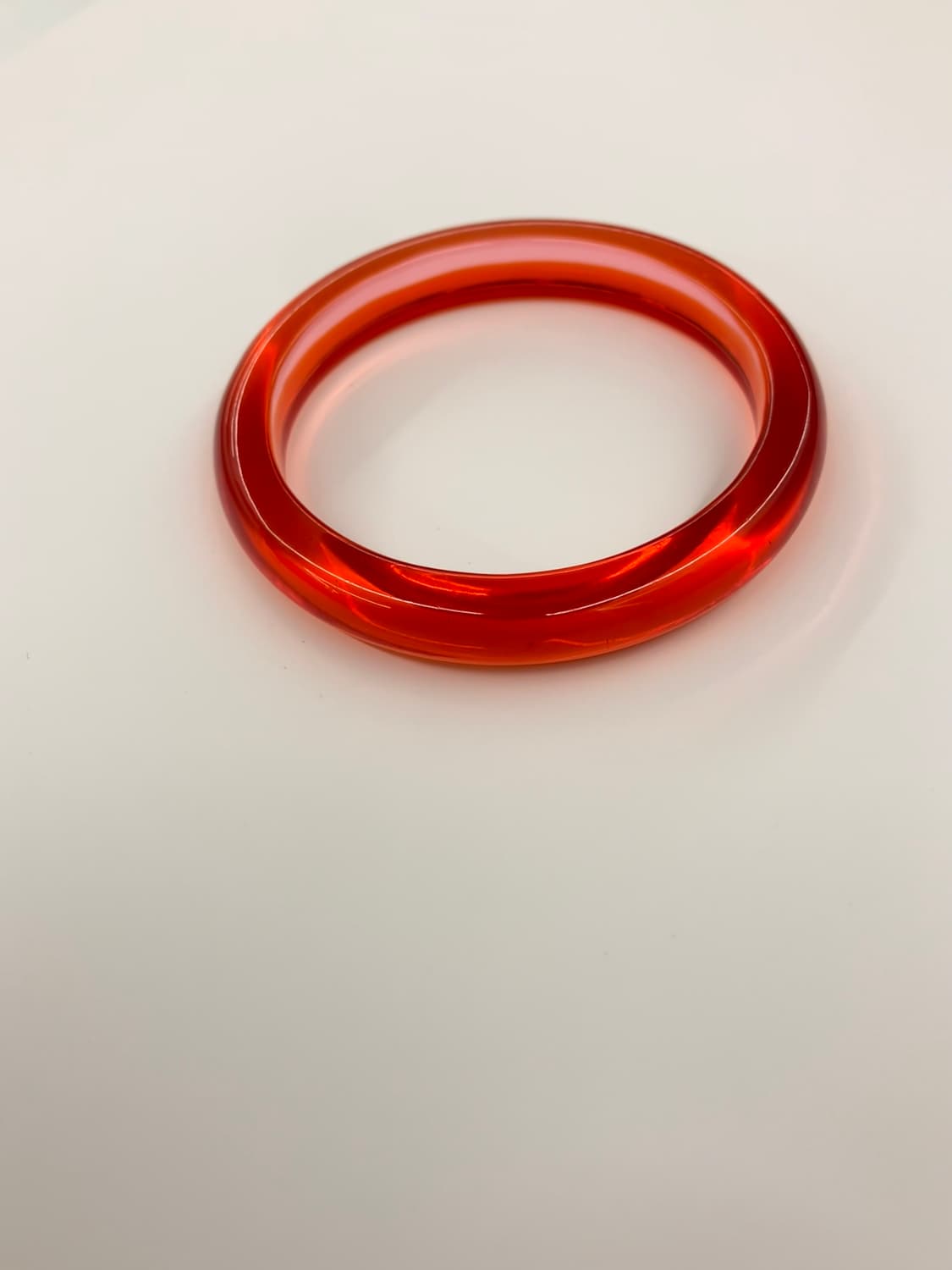 클리어 레드 뱅글 팔찌 상품이미지1