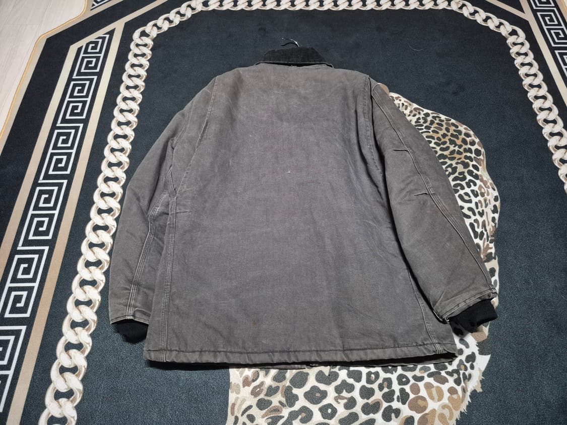 (희귀)80's 칼하트 아크틱 퀼티드 라이닝 워크 초어 코트 자켓 XL 상품이미지4