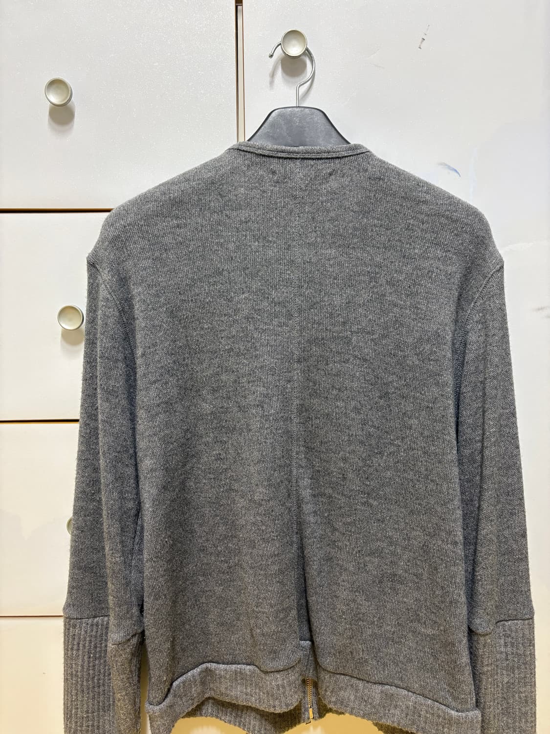 [3] 해칭룸 레이어 가디건 그레이 상품이미지2