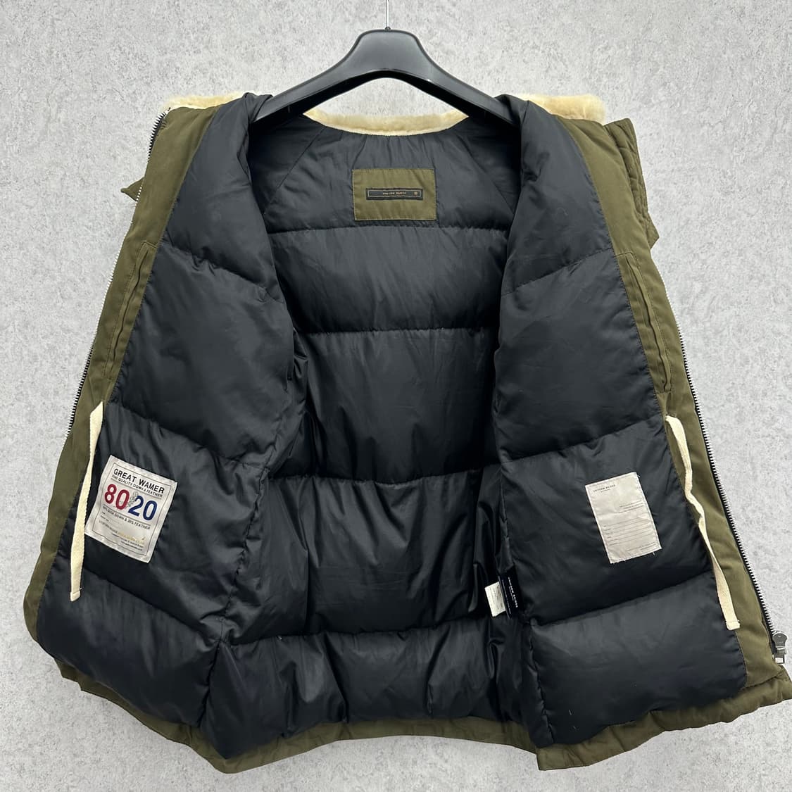 95 유니폼브릿지 아크틱 남자 덕다운 야상 패딩 상품이미지3