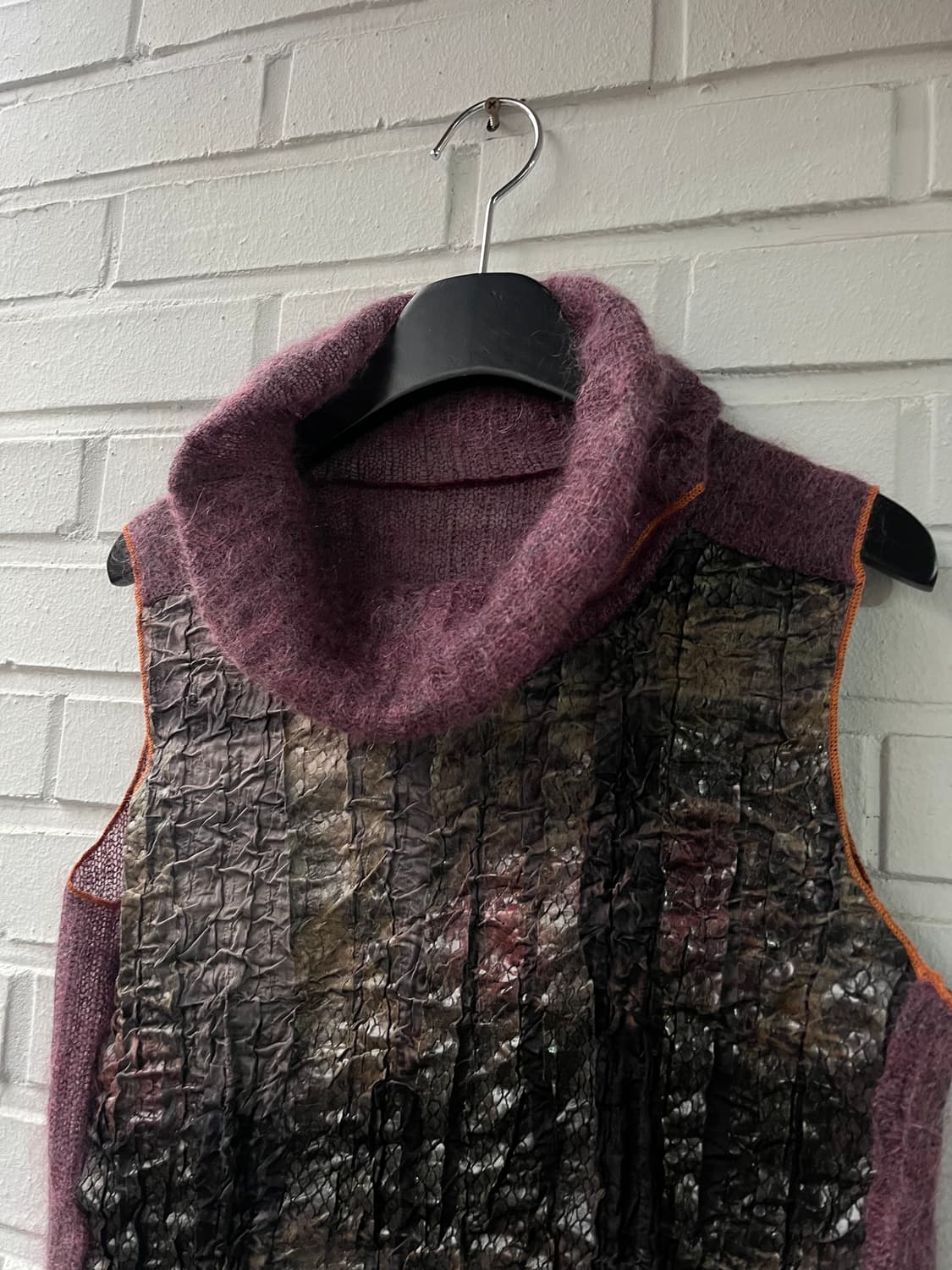 Noir Riviere mohair blend vest 상품이미지2