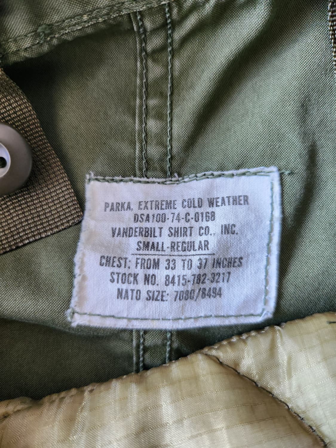 74's Vanderbilt made fishtail parka(m65) 상품이미지5