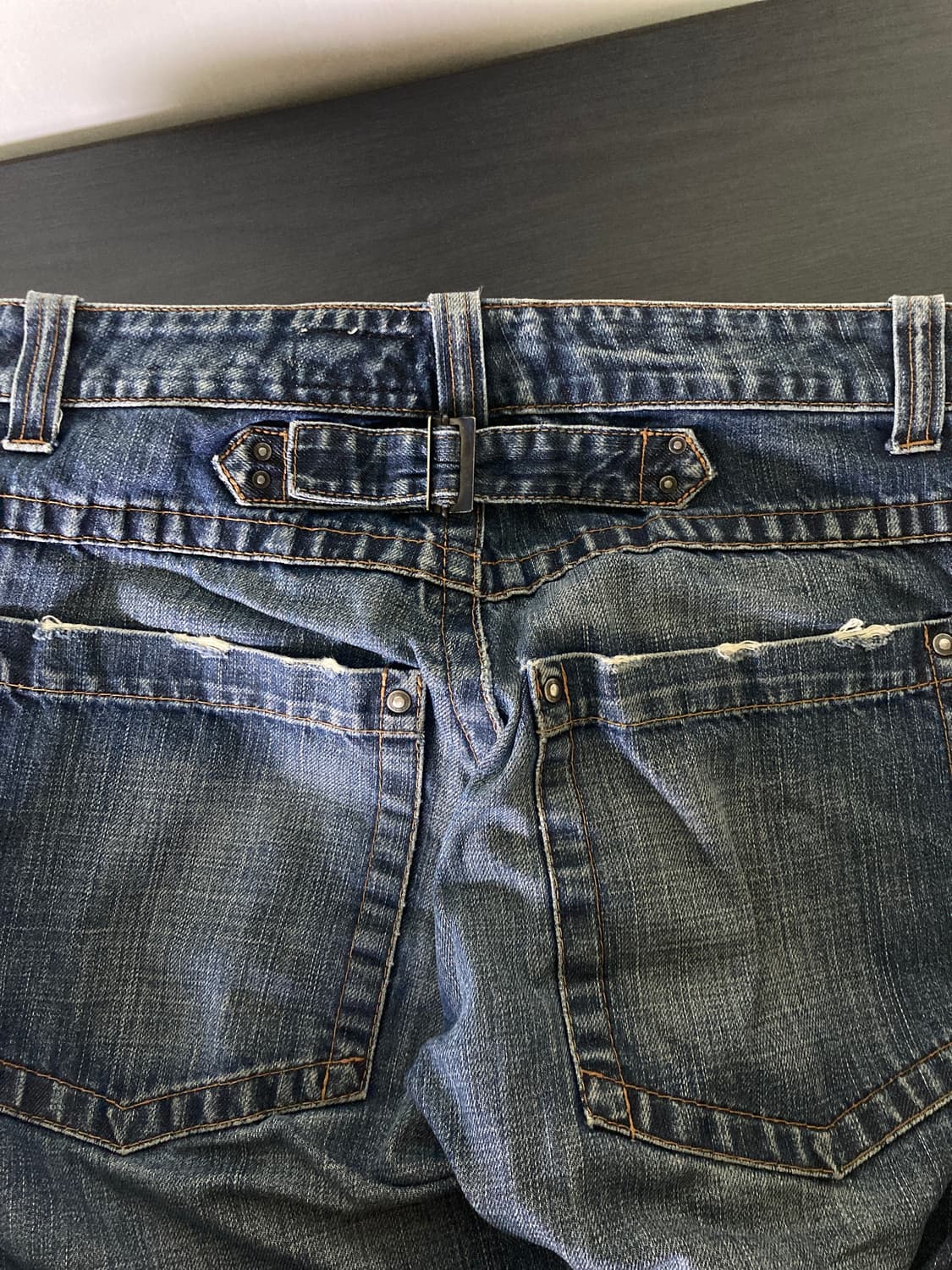 빈티지 90s 켈빈 클라인 데님 팬츠 상품이미지2