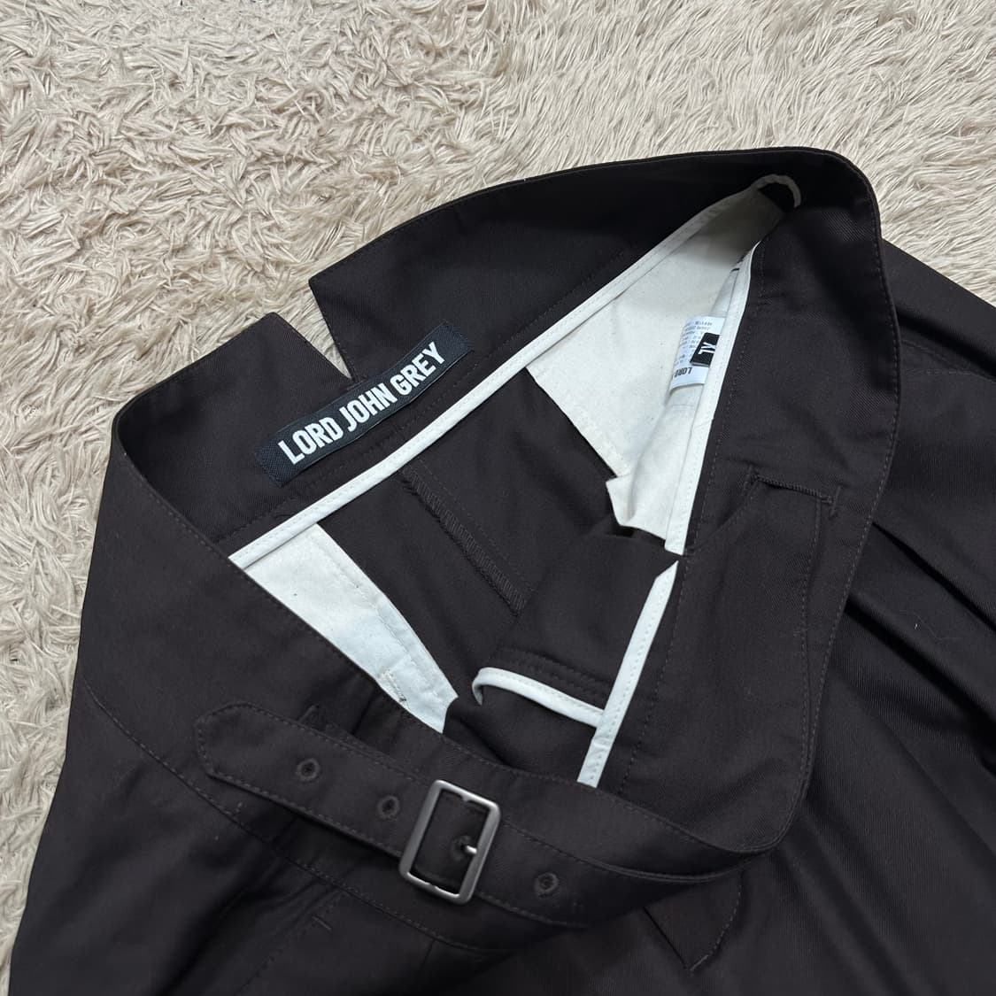 로드존그레이 와이드 슬랙스 상품이미지3