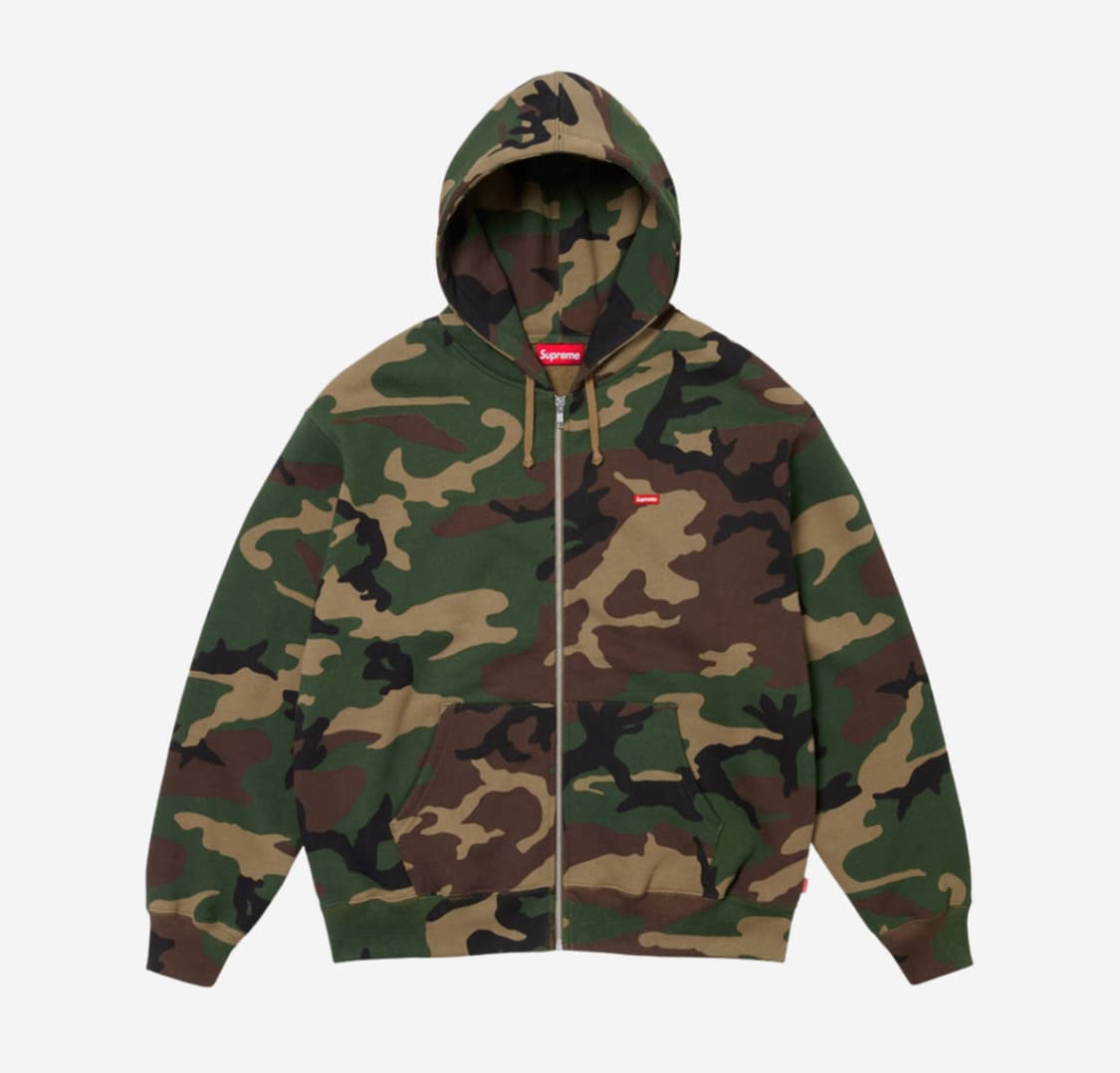 슈프림 카모 후드집업 스몰 박스 m 사이즈 상품이미지1
