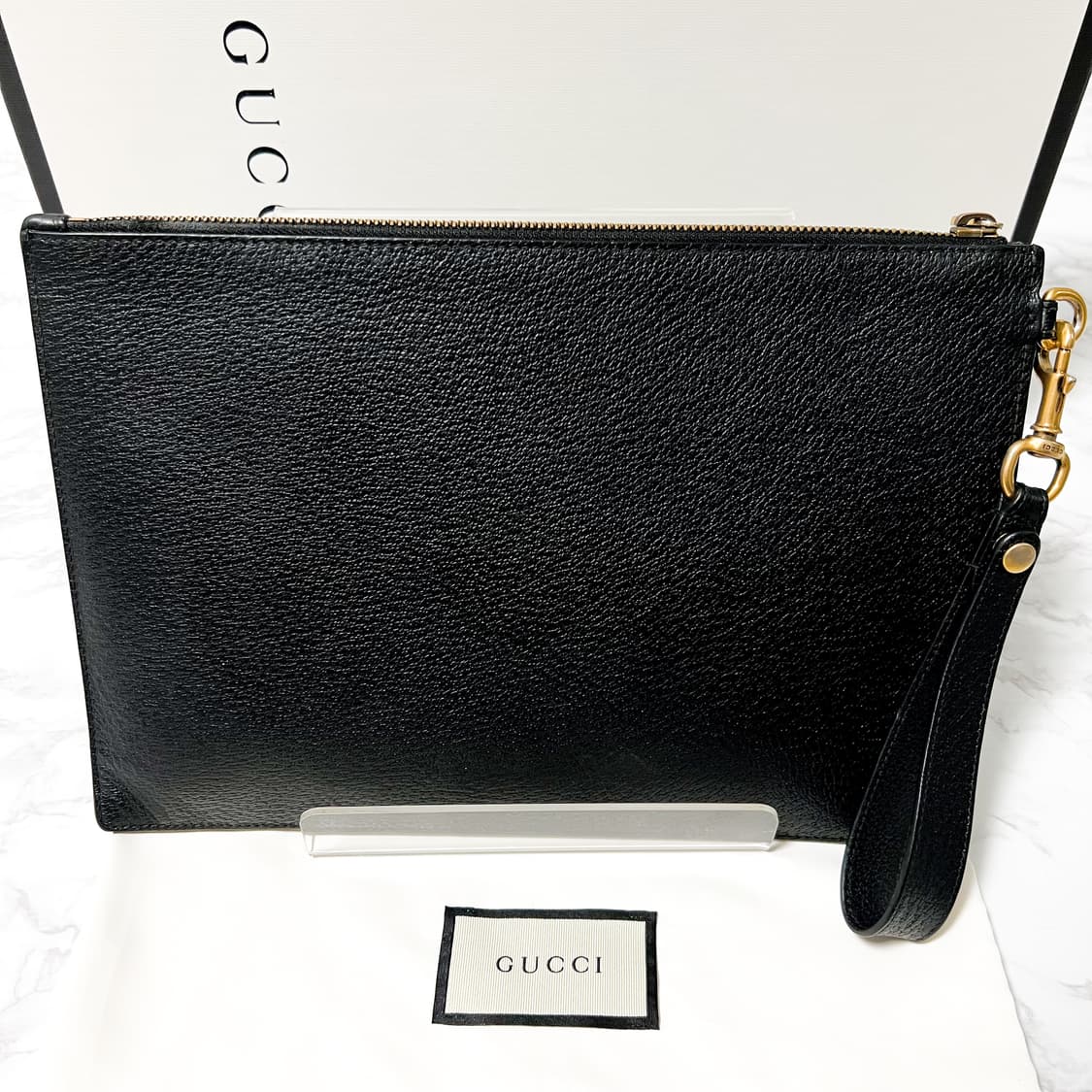 구찌 GG 마몬트 스트랩 클러치 상품이미지2