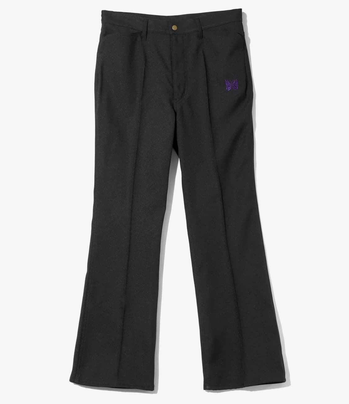 [M]니들스 플레어핏 팬츠 블랙 새상품급 상품이미지2