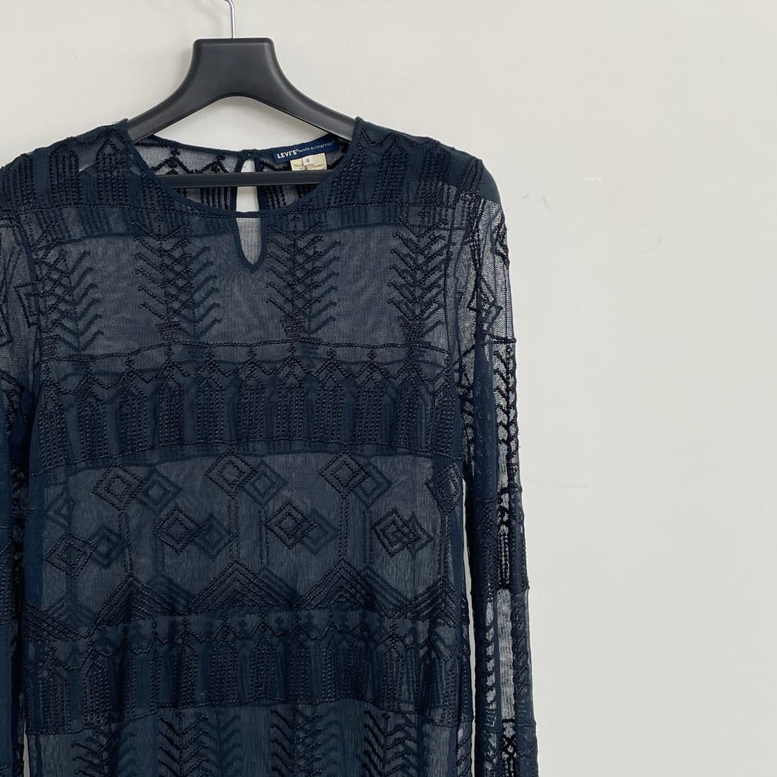 리바이스 패턴 블라우스 상품이미지3