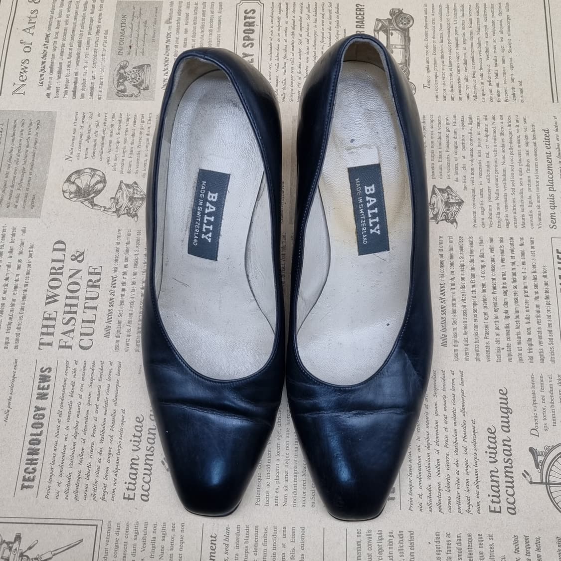 정품 발리 여성구두 좌230 우225 굽7 상품이미지1