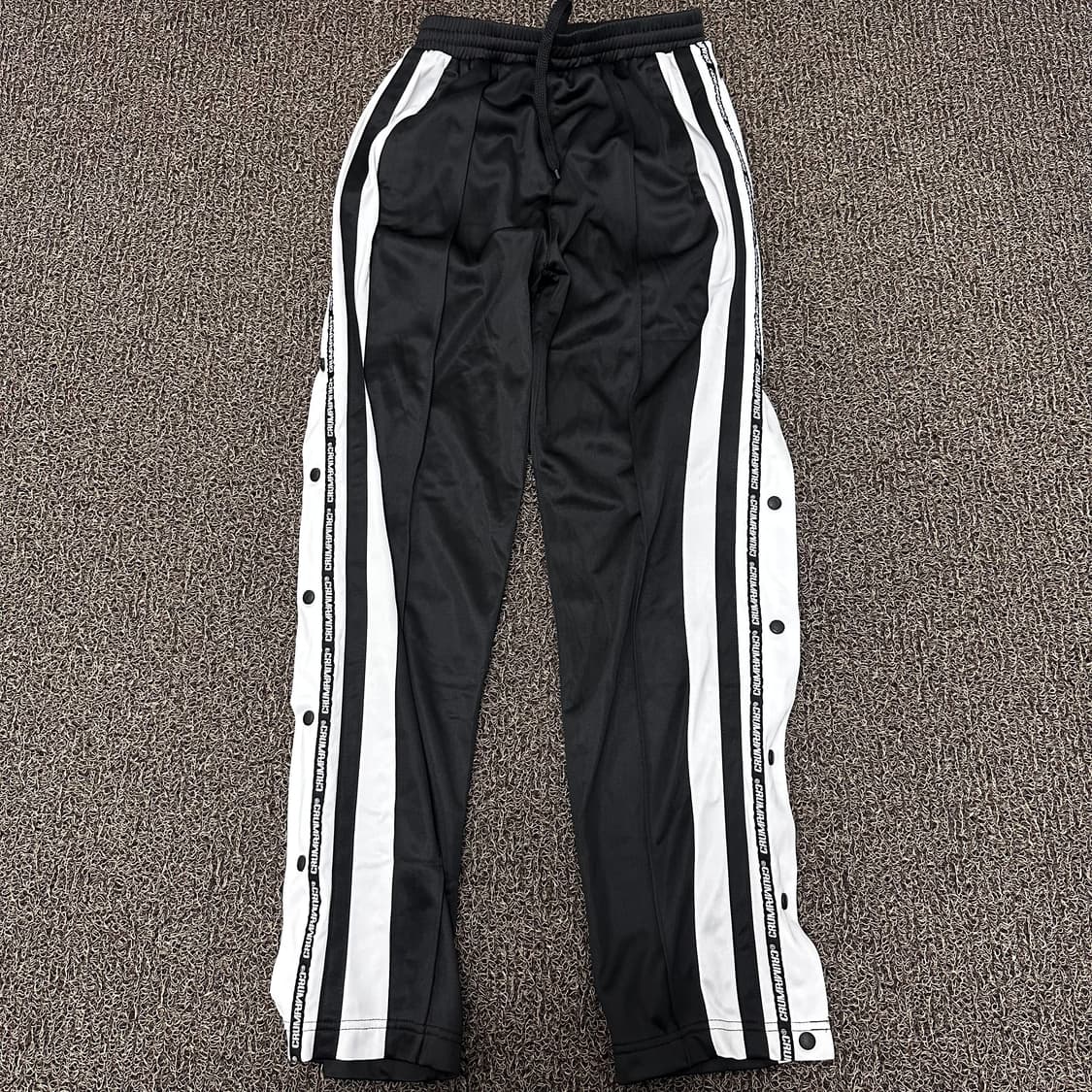 CRUMP 크럼프 사이드 스냅 트랙팬츠 추리닝 바지 S 상품이미지1
