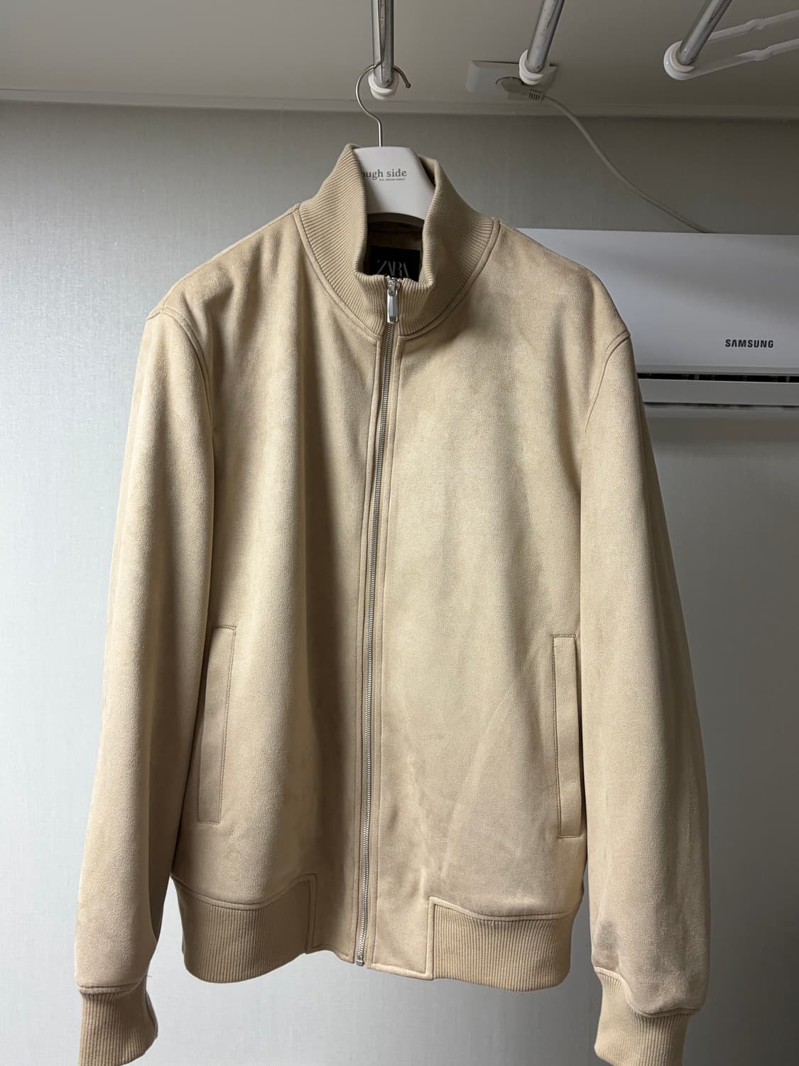 자라 베이지 점퍼 XL 상품이미지1