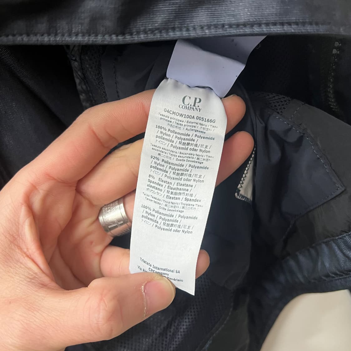 CP컴퍼니 BI-MESH 렌즈 와펜 자켓 M 상품이미지7