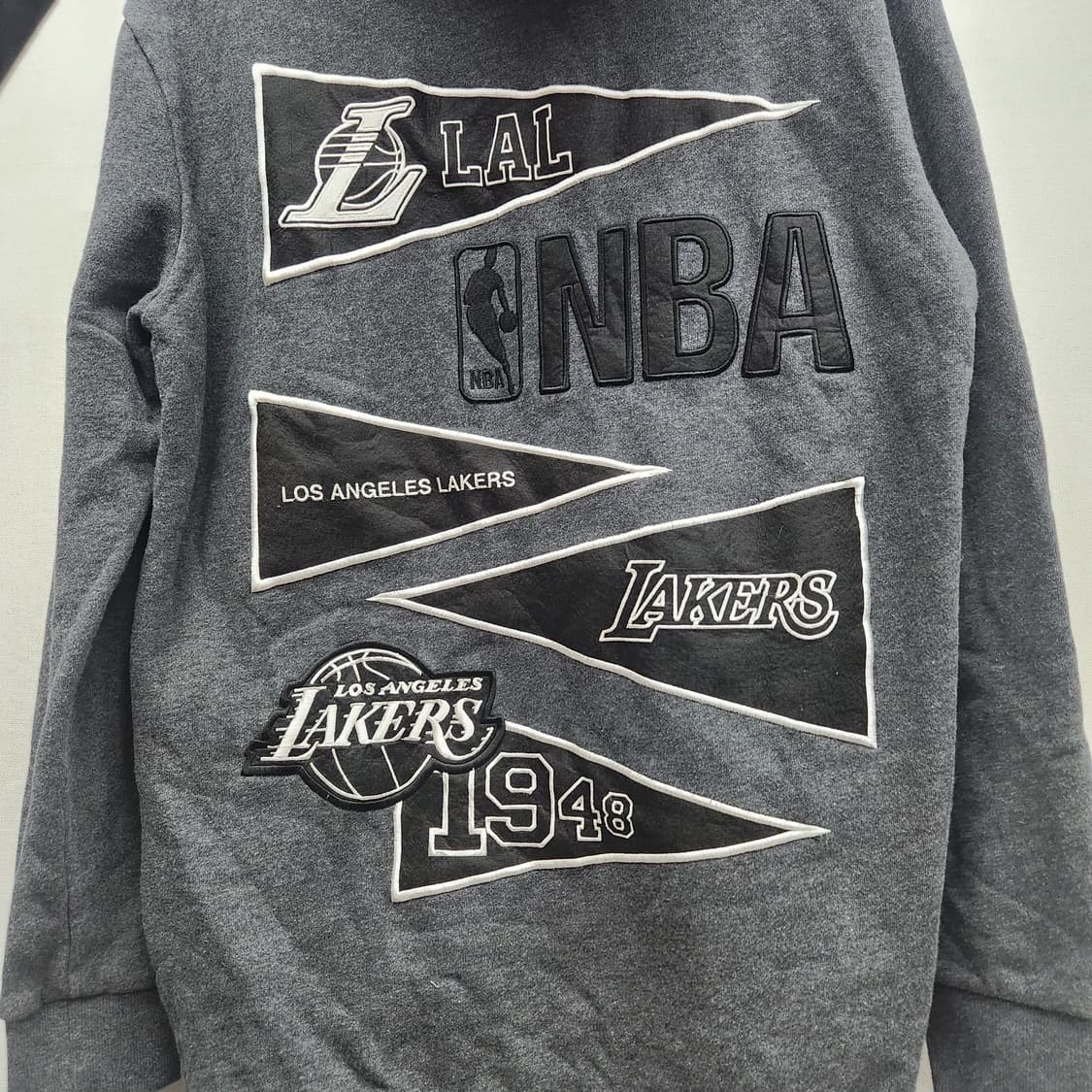 NBA 레이커스 백 패치 후드 L(L) 상품이미지1