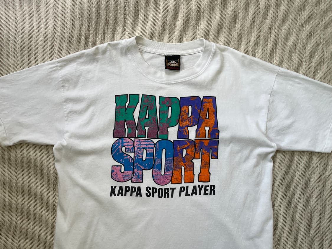 빈티지  kappa 싱글스티치 스포츠 플레이어 티셔츠  상품이미지4