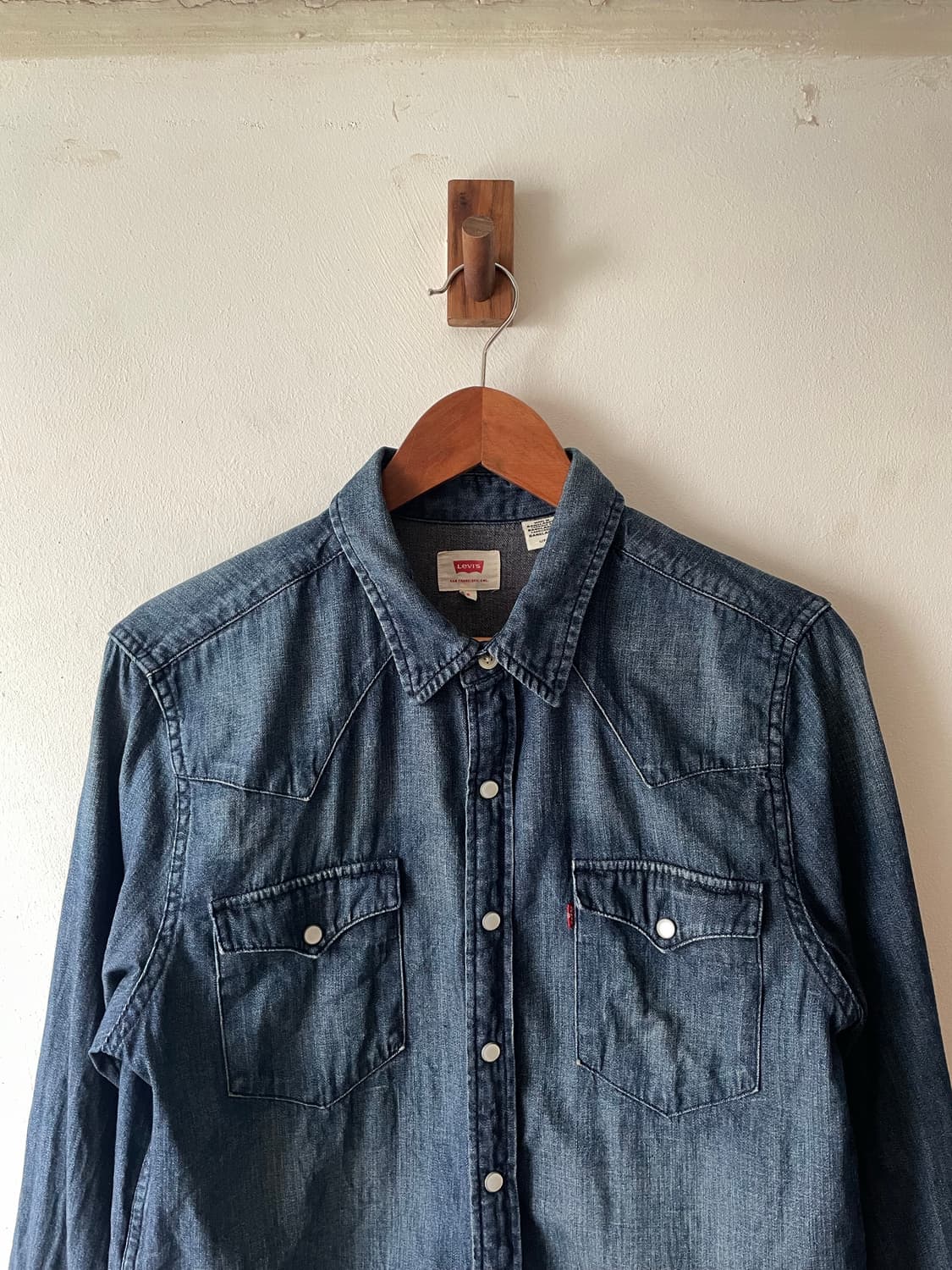 Vintage Levi's Denim 웨스턴셔츠 상품이미지2