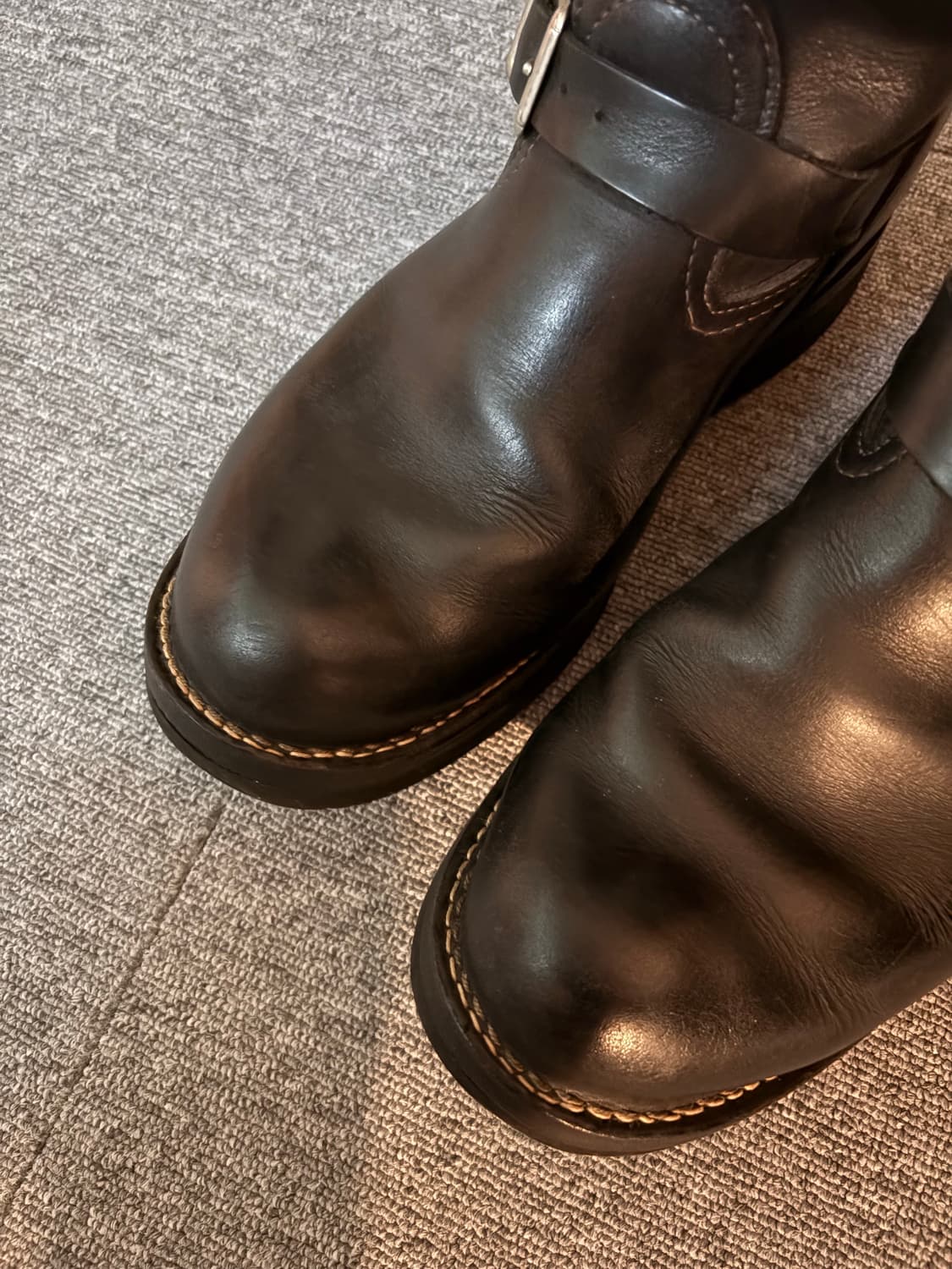 [11.5D] 웨스코 보스 블랙  엔지니어부츠 상품이미지3