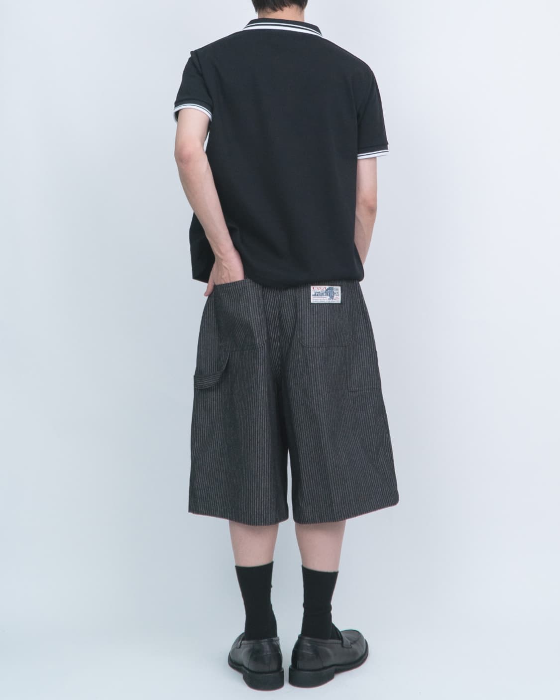 헬름 스트라이프 카펜터 쇼츠 반바지 L 상품이미지1