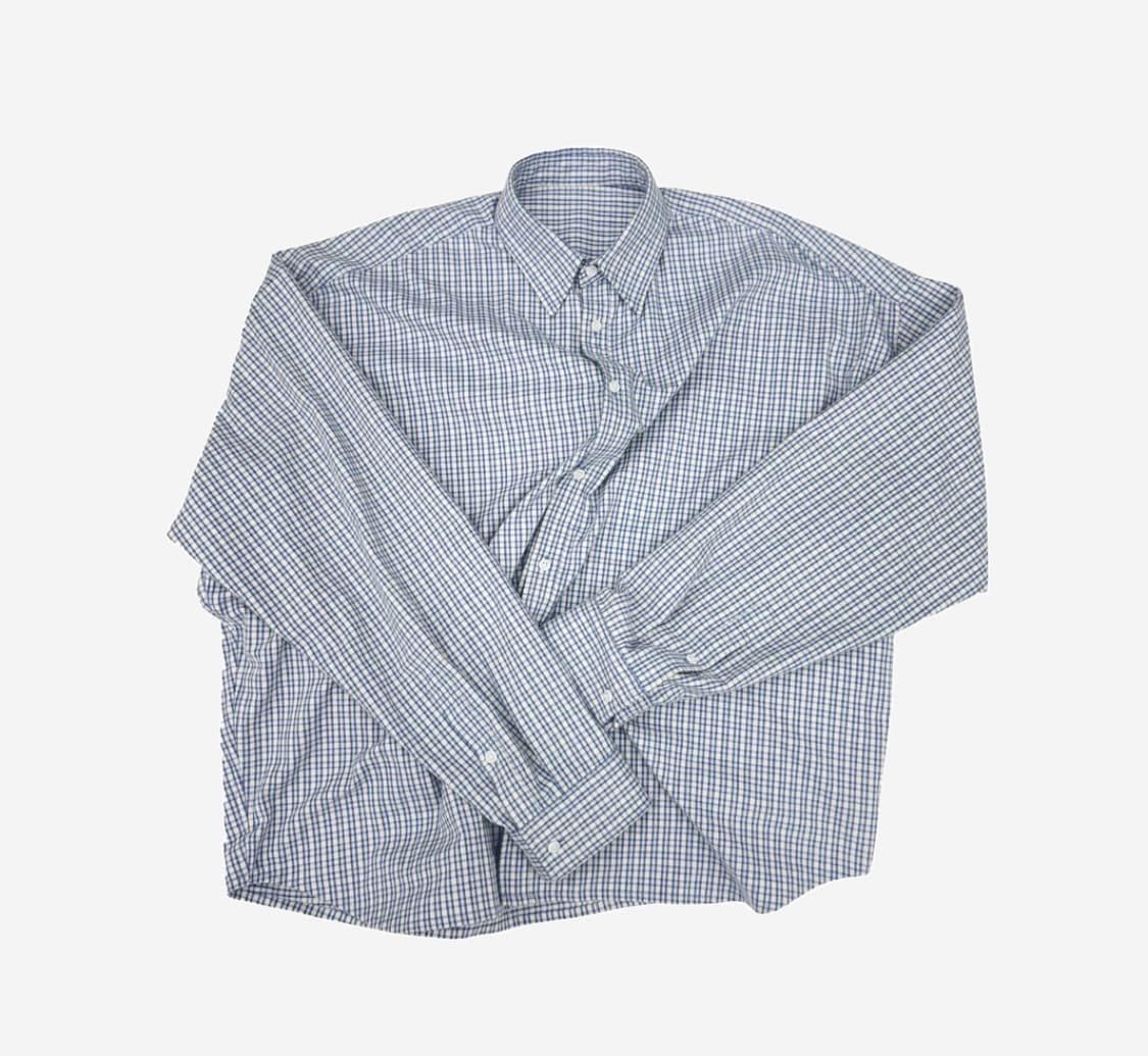 [2] 논노드 플렉시블 스트링 셔츠 스카이 블루 상품이미지1