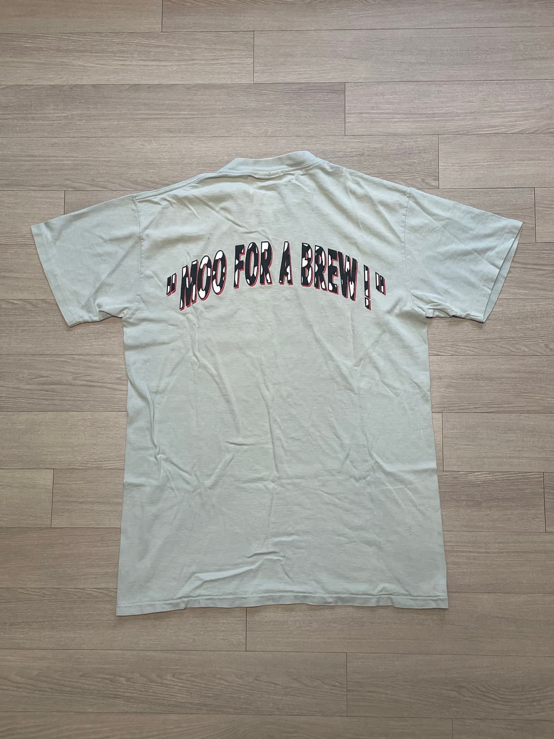 90s Holy cow brewery 빈티지 티셔츠 오네이타 상품이미지2