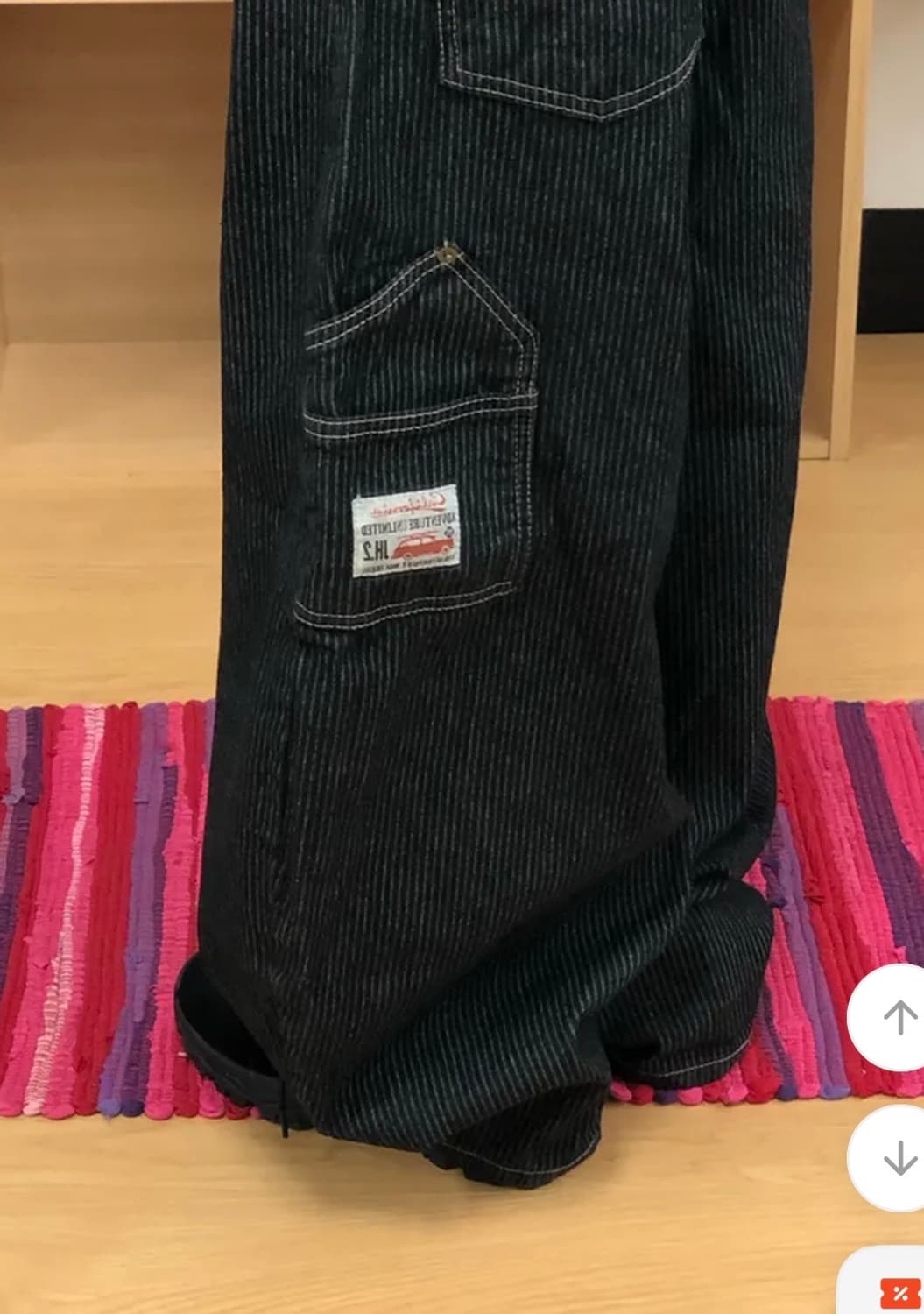 블랙 스프라이트 데님 팬츠 상품이미지4