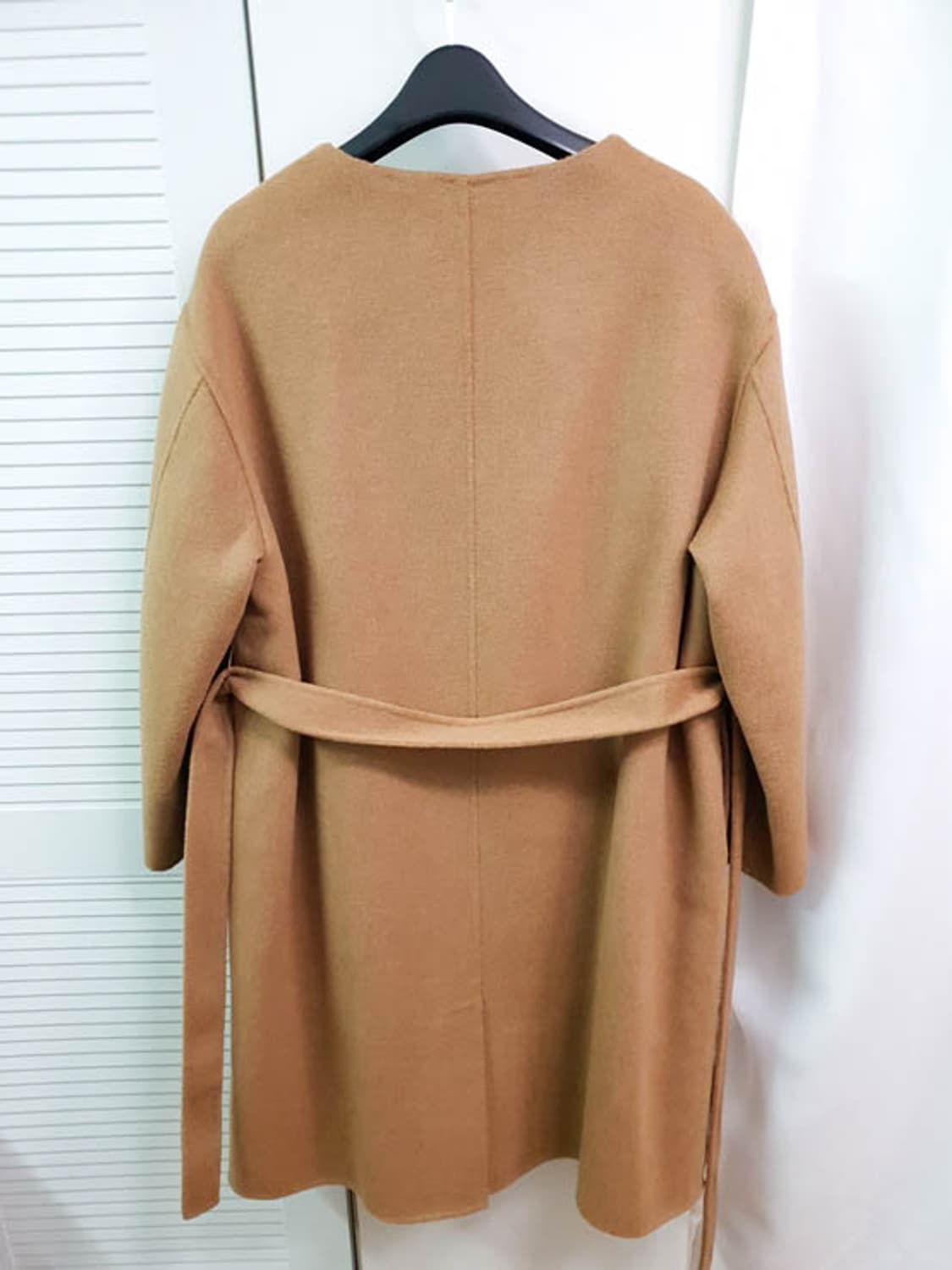 르투아 여성 캐시미어 핸드메이드 코트 상품이미지3